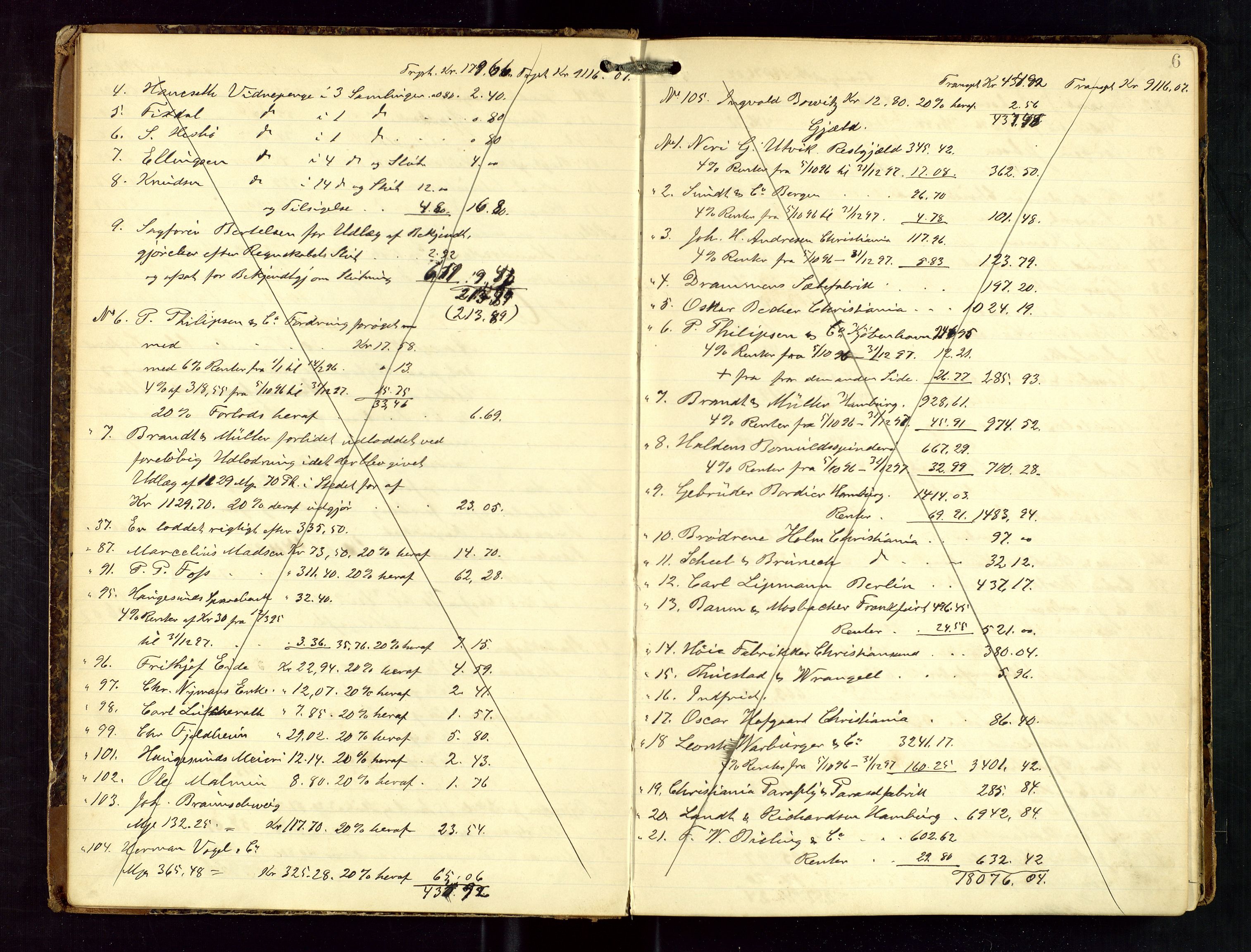 Haugesund tingrett, AV/SAST-A-101415/01/IV/IVD/L0001: Skifteutlodningsprotokoll, med register, 1897-1904, p. 5b-6a