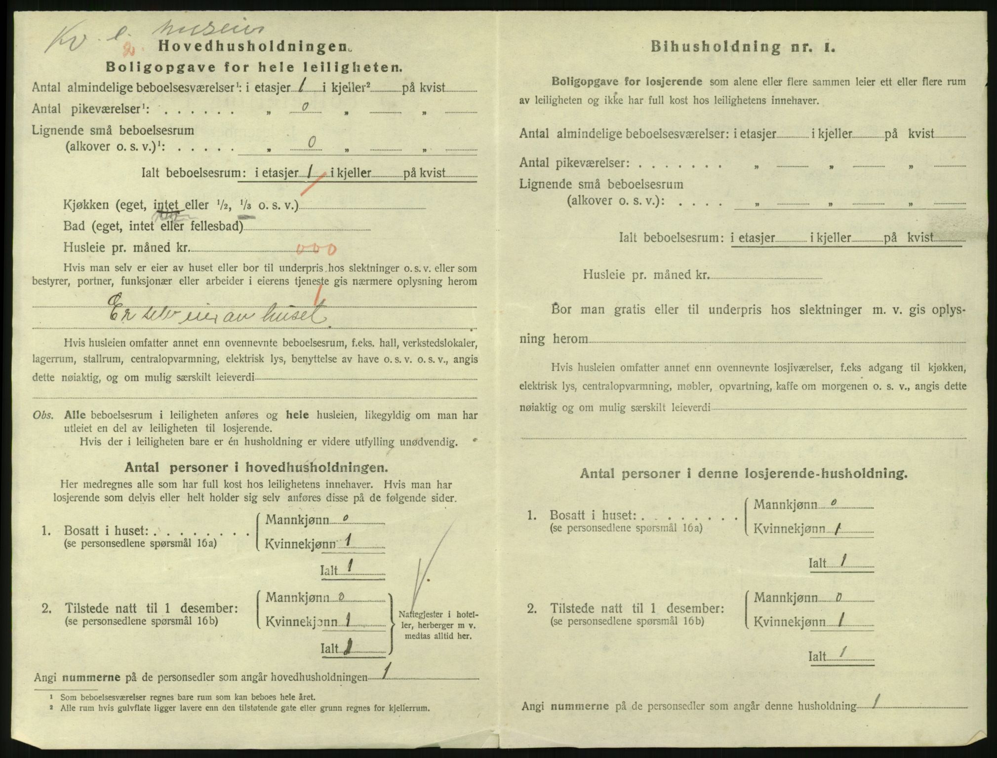 SAKO, 1920 census for Larvik, 1920, p. 3855