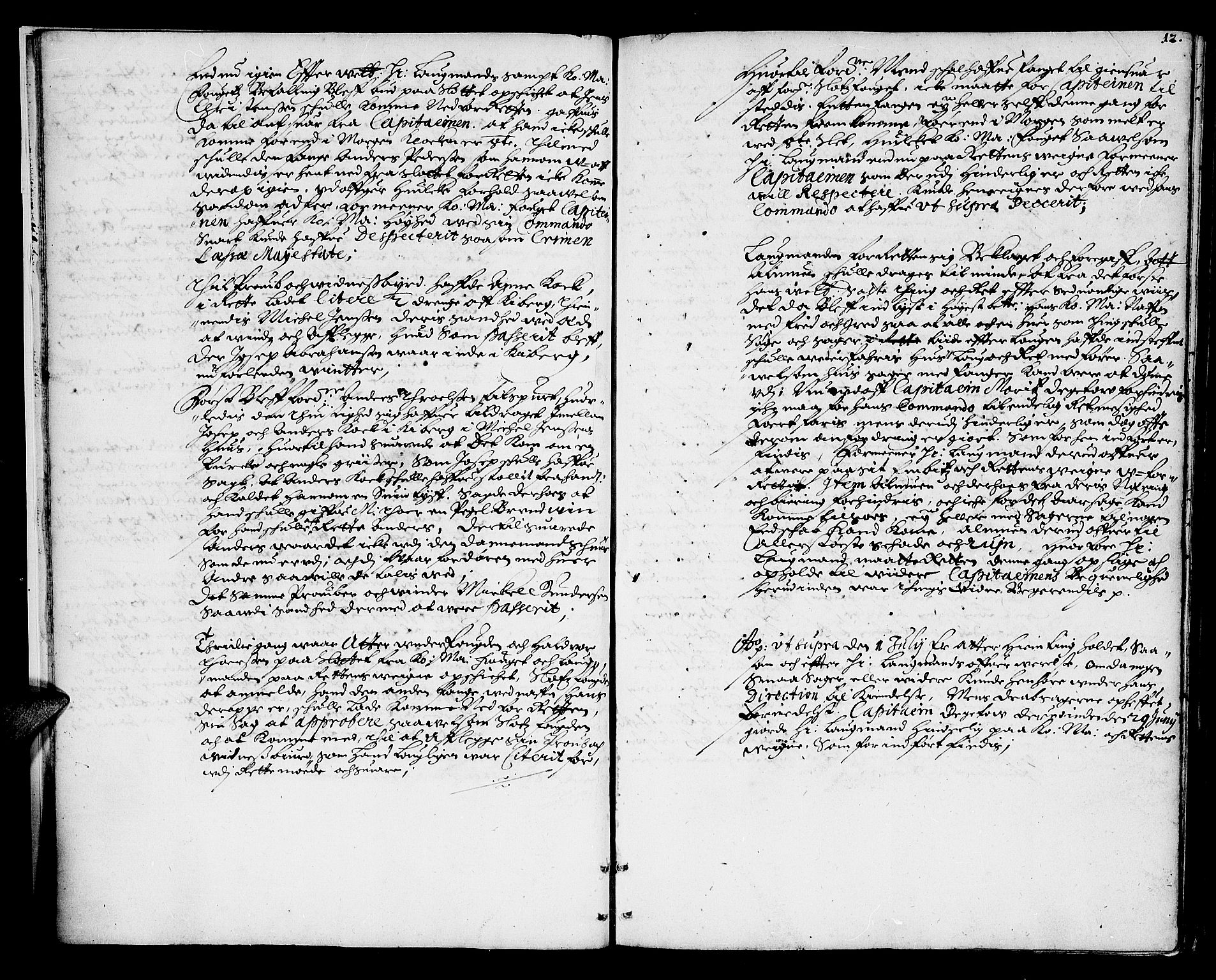 Finnmark sorenskriveri, AV/SATØ-S-0053/F/Fa/L0012: Justisprotokoller, 1668-1671, p. 11b-12a