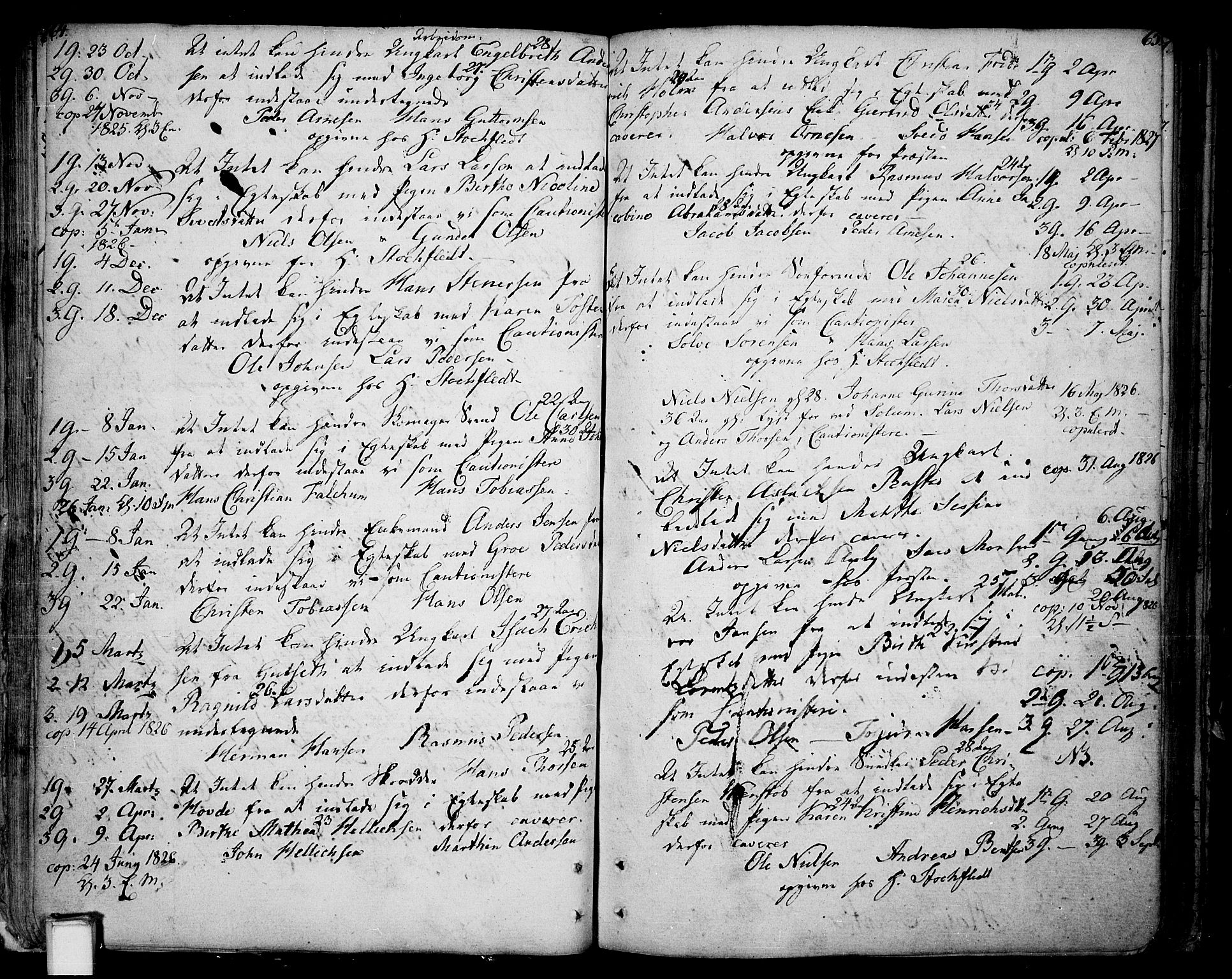 Skien kirkebøker, SAKO/A-302/F/Fa/L0004: Parish register (official) no. 4, 1792-1814, p. 64-65