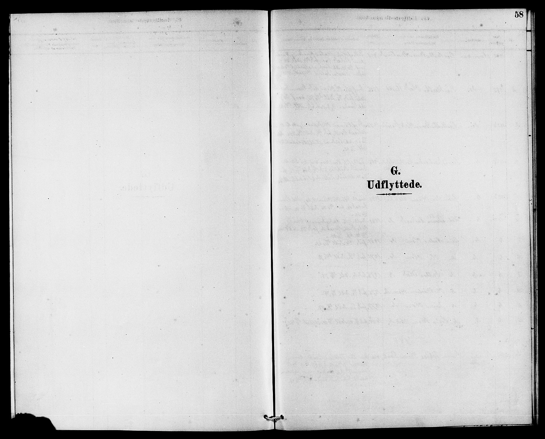 Rennesøy sokneprestkontor, SAST/A -101827/H/Ha/Haa/L0009: Parish register (official) no. A 9, 1878-1890, p. 58