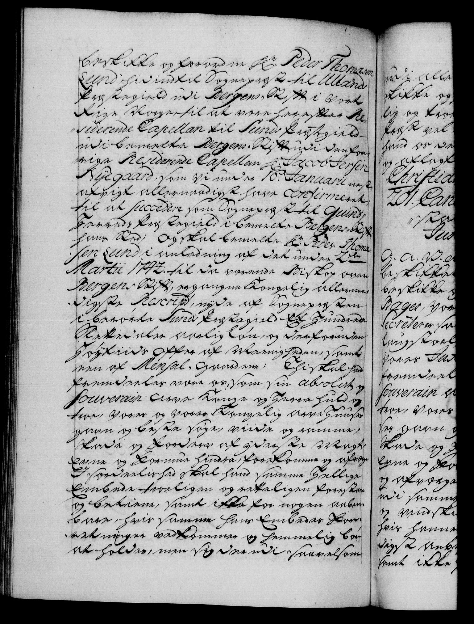 Danske Kanselli 1572-1799, AV/RA-EA-3023/F/Fc/Fca/Fcaa/L0036: Norske registre, 1749-1750, p. 497b