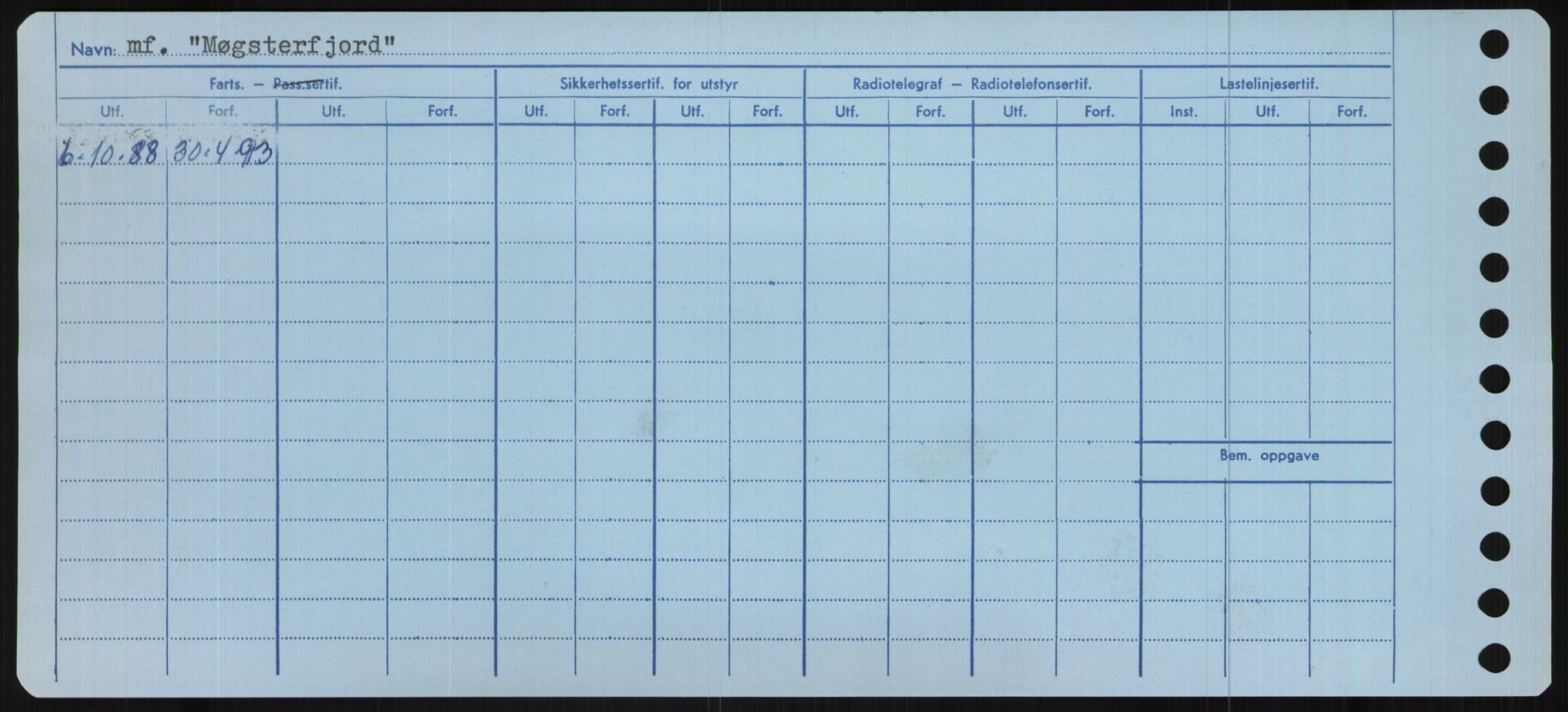 Sjøfartsdirektoratet med forløpere, Skipsmålingen, AV/RA-S-1627/H/Ha/L0004/0001: Fartøy, Mas-R / Fartøy, Mas-Odd, p. 324