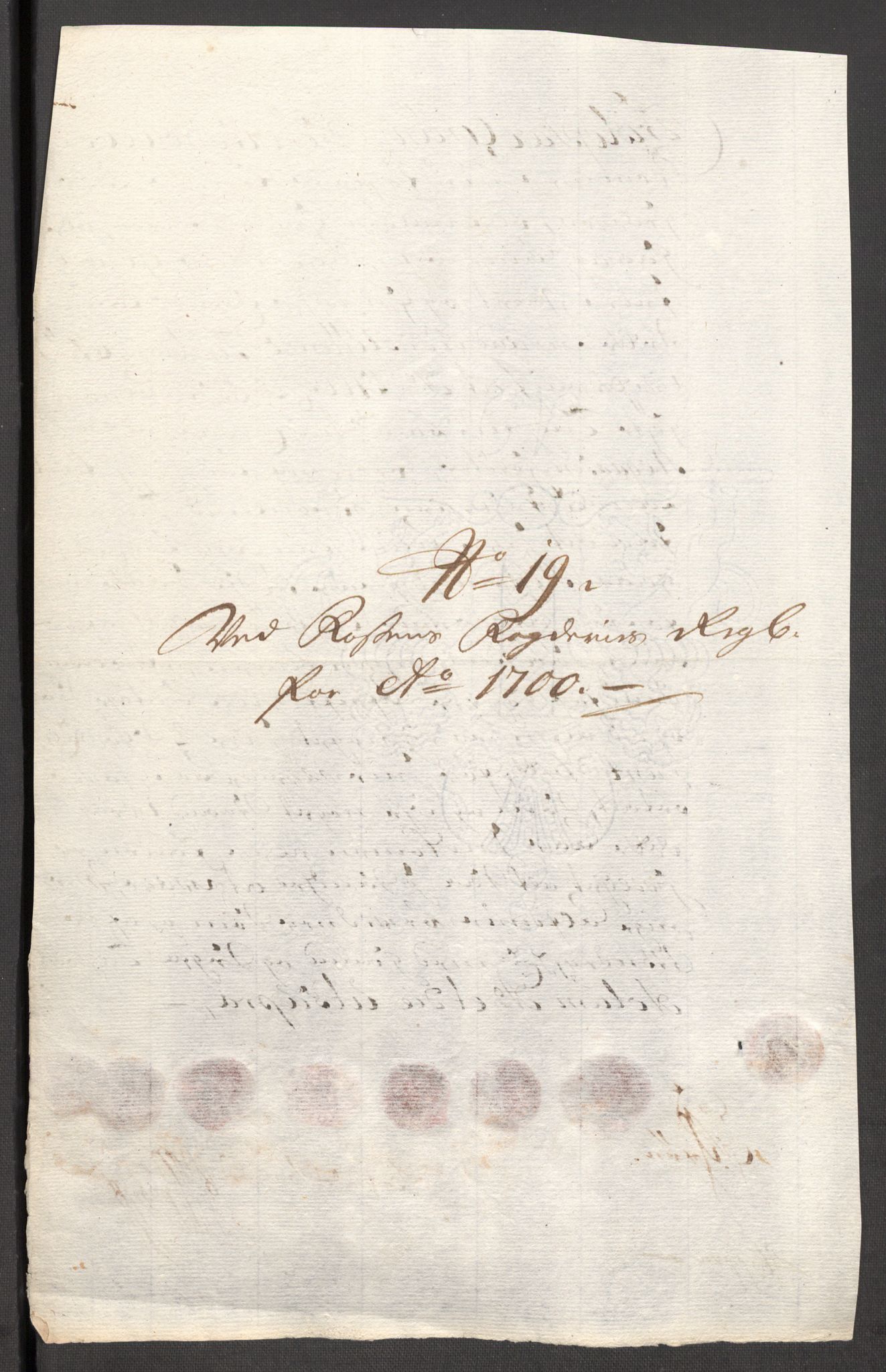 Rentekammeret inntil 1814, Reviderte regnskaper, Fogderegnskap, AV/RA-EA-4092/R57/L3854: Fogderegnskap Fosen, 1700-1701, p. 160