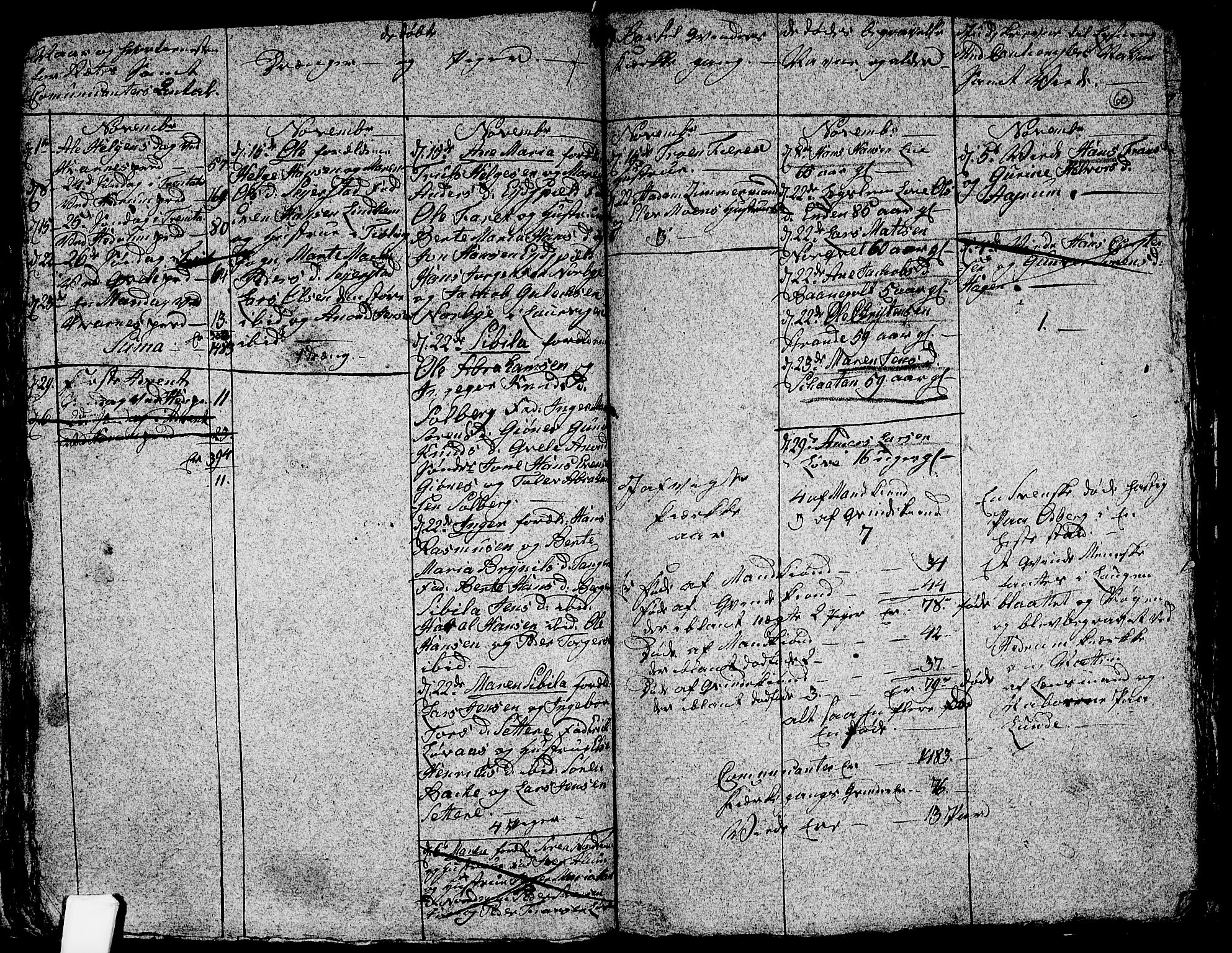 Hedrum kirkebøker, AV/SAKO-A-344/G/Ga/L0002: Parish register (copy) no. I 2, 1803-1817, p. 60