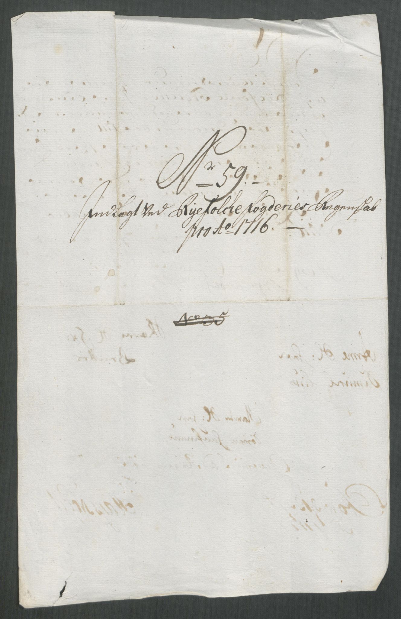 Rentekammeret inntil 1814, Reviderte regnskaper, Fogderegnskap, AV/RA-EA-4092/R47/L2869: Fogderegnskap Ryfylke, 1716, p. 299