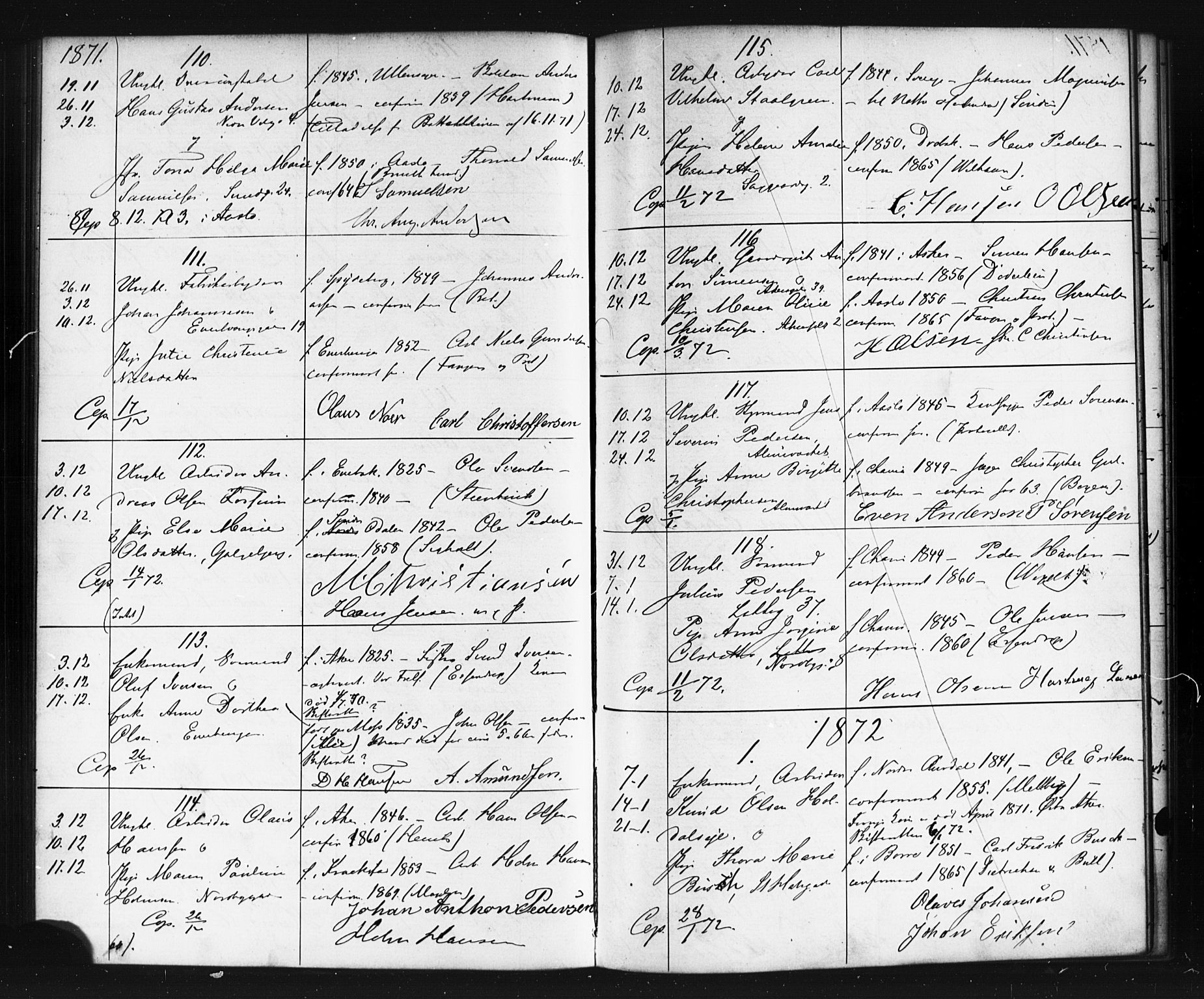Grønland prestekontor Kirkebøker, AV/SAO-A-10848/G/Ga/L0002: Parish register (copy) no. 2, 1861-1863