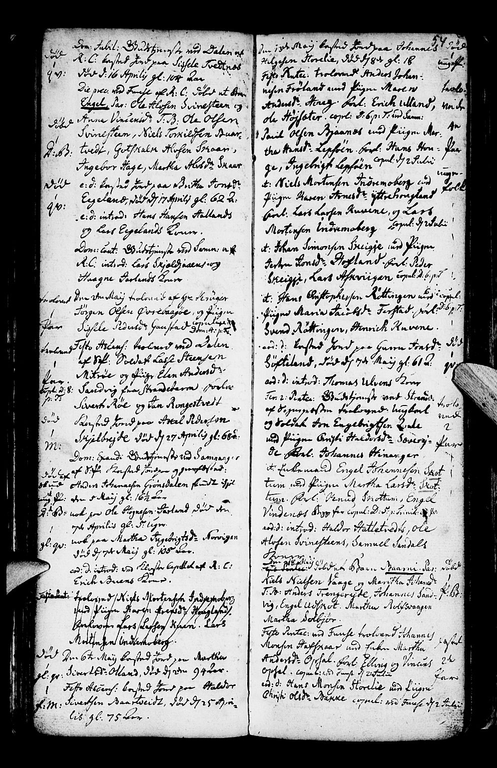 Os sokneprestembete, AV/SAB-A-99929: Parish register (official) no. A 10, 1779-1788, p. 53