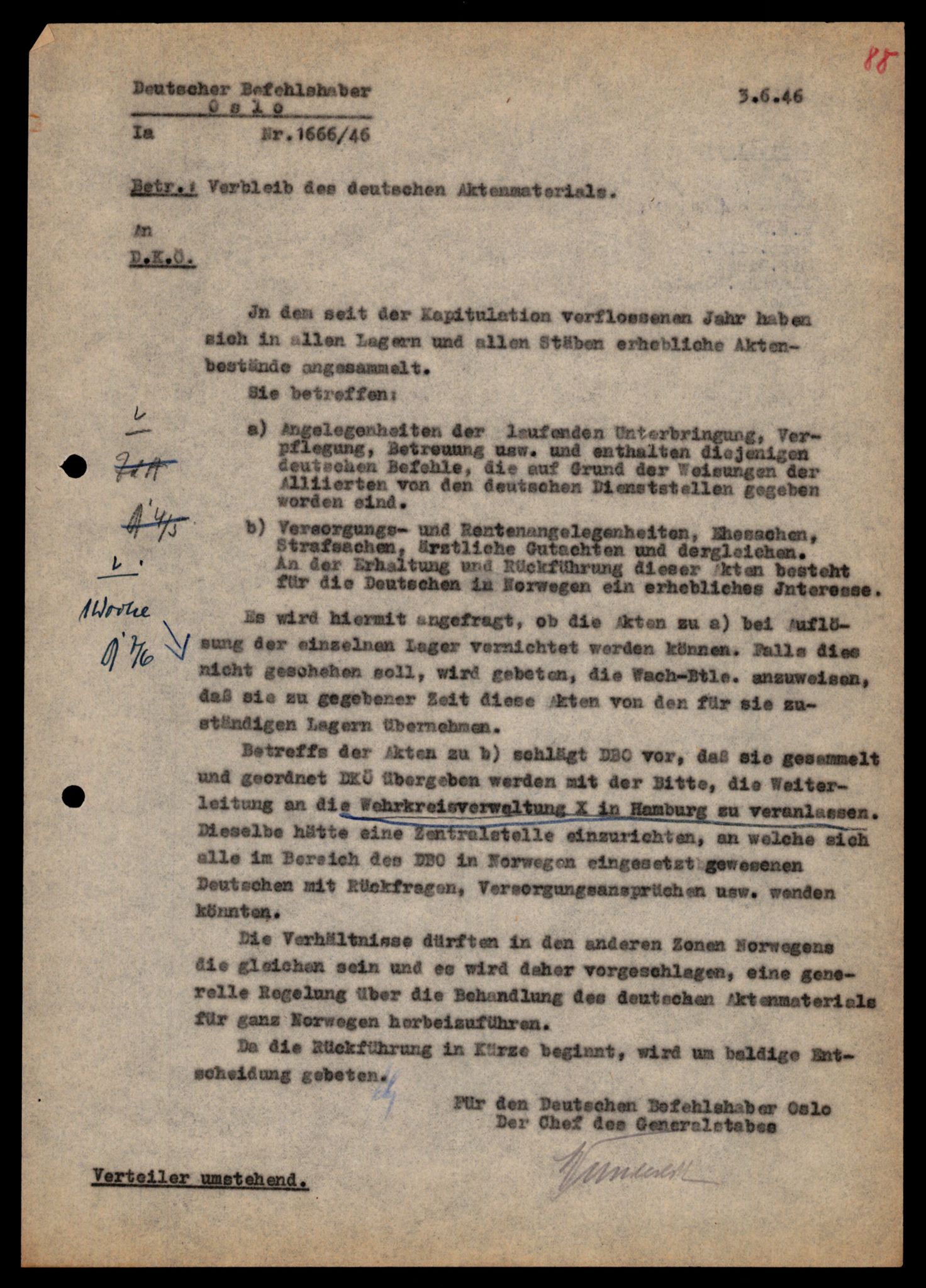 Forsvarets Overkommando. 2 kontor. Arkiv 11.4. Spredte tyske arkivsaker, AV/RA-RAFA-7031/D/Dar/Darc/L0009: FO.II, 1945-1948, p. 178