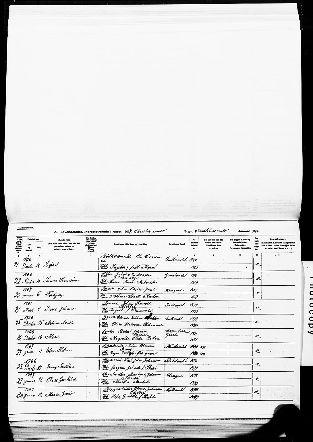 Ministerialprotokoller, klokkerbøker og fødselsregistre - Møre og Romsdal, AV/SAT-A-1454/572/L0858: Parish register (official) no. 572D02, 1903-1912