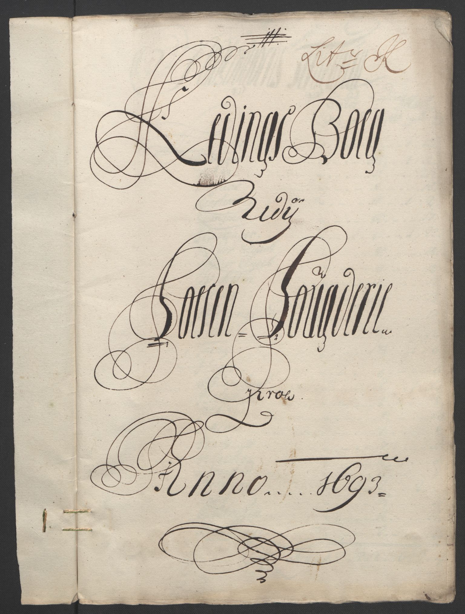 Rentekammeret inntil 1814, Reviderte regnskaper, Fogderegnskap, RA/EA-4092/R57/L3849: Fogderegnskap Fosen, 1692-1693, p. 532