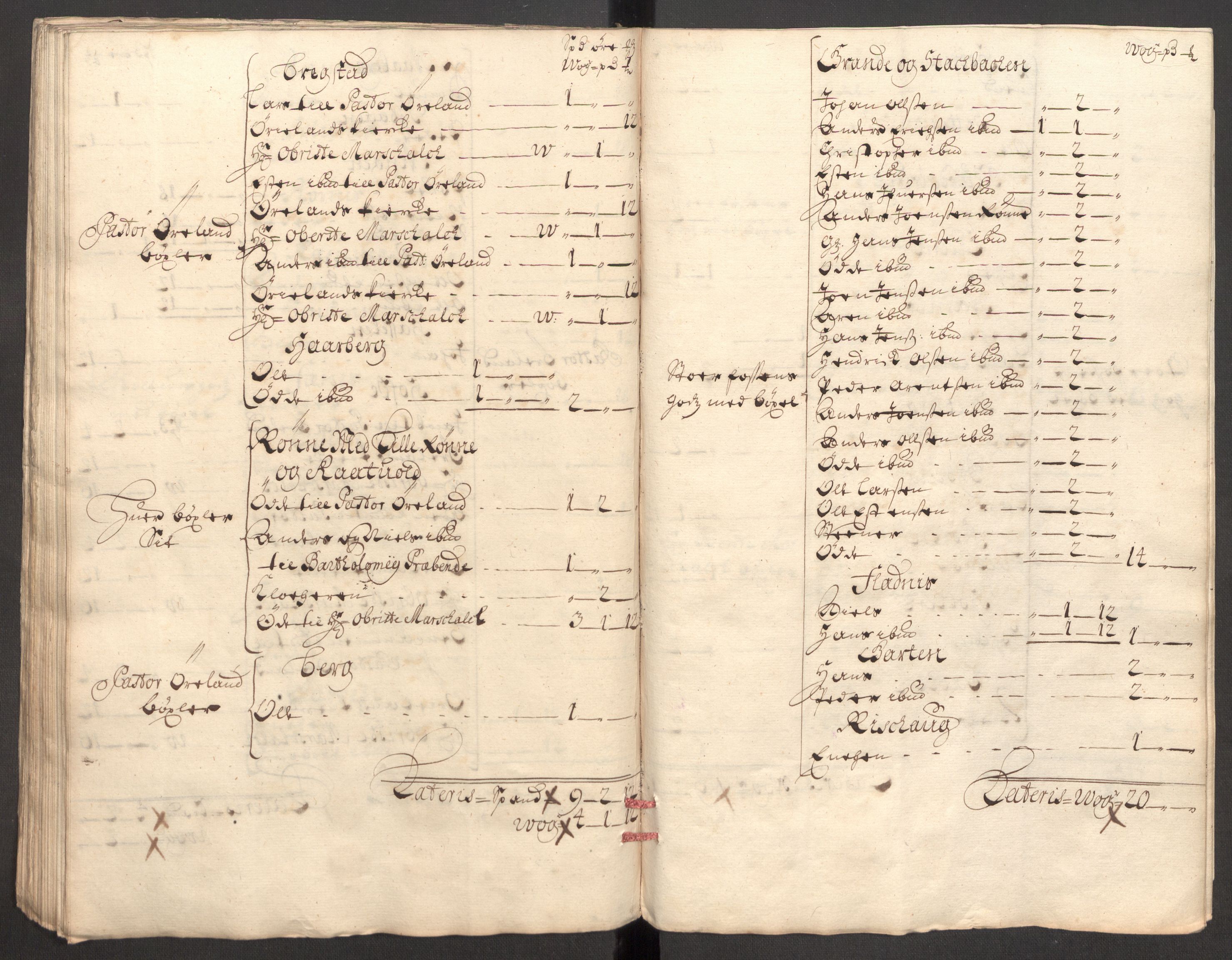 Rentekammeret inntil 1814, Reviderte regnskaper, Fogderegnskap, RA/EA-4092/R57/L3857: Fogderegnskap Fosen, 1706-1707, p. 72