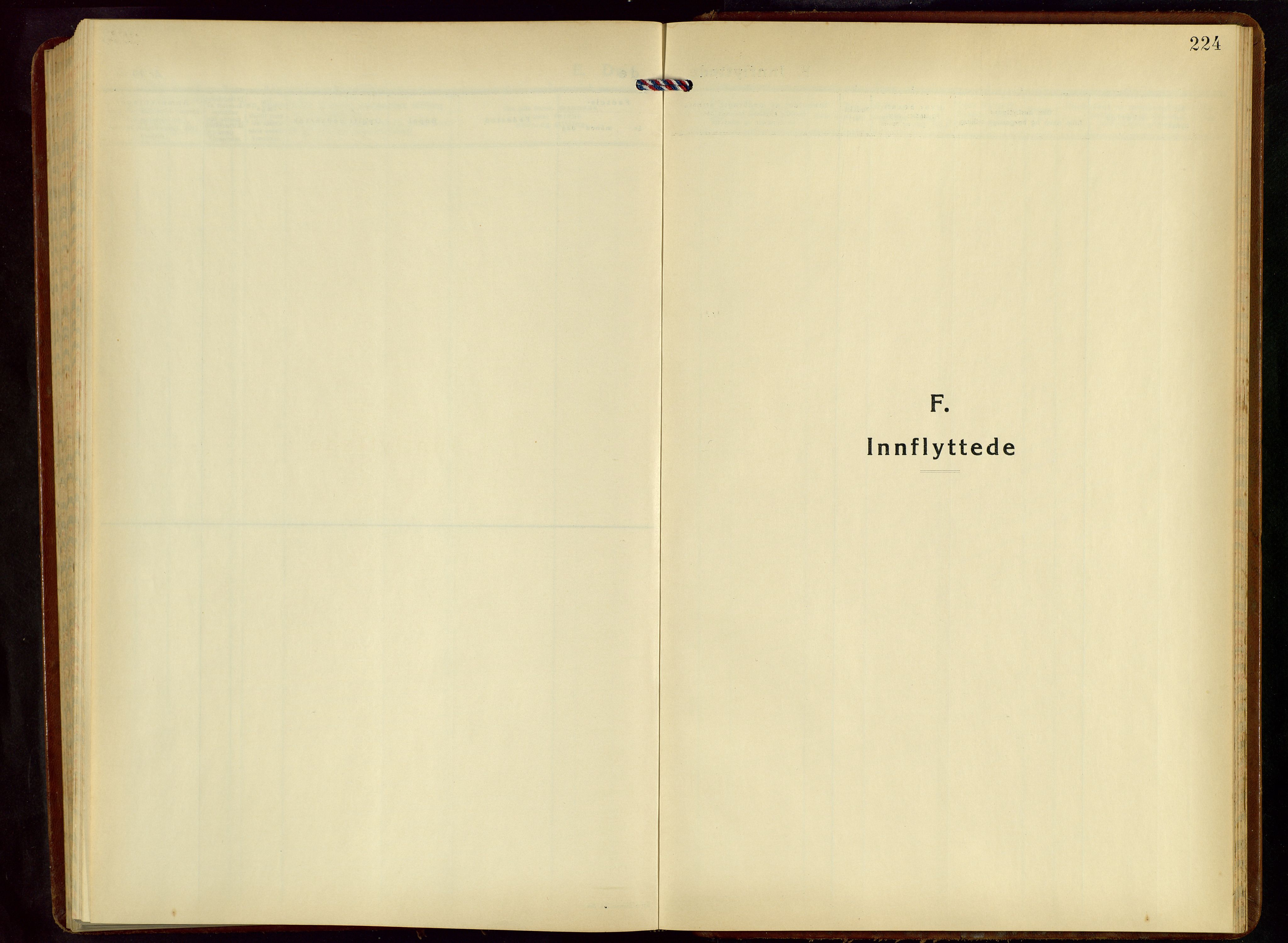 Hetland sokneprestkontor, SAST/A-101826/30/30BB/L0015: Parish register (copy) no. B 15, 1940-1955, p. 224