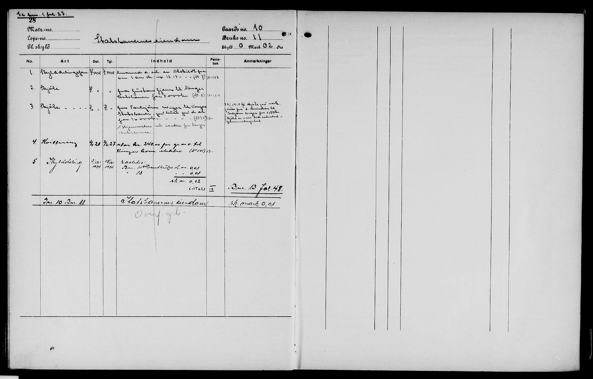 Vinger og Odal sorenskriveri, AV/SAH-TING-022/H/Ha/Hac/Hacc/L0002: Mortgage register no. 3.2, 1923, p. 28