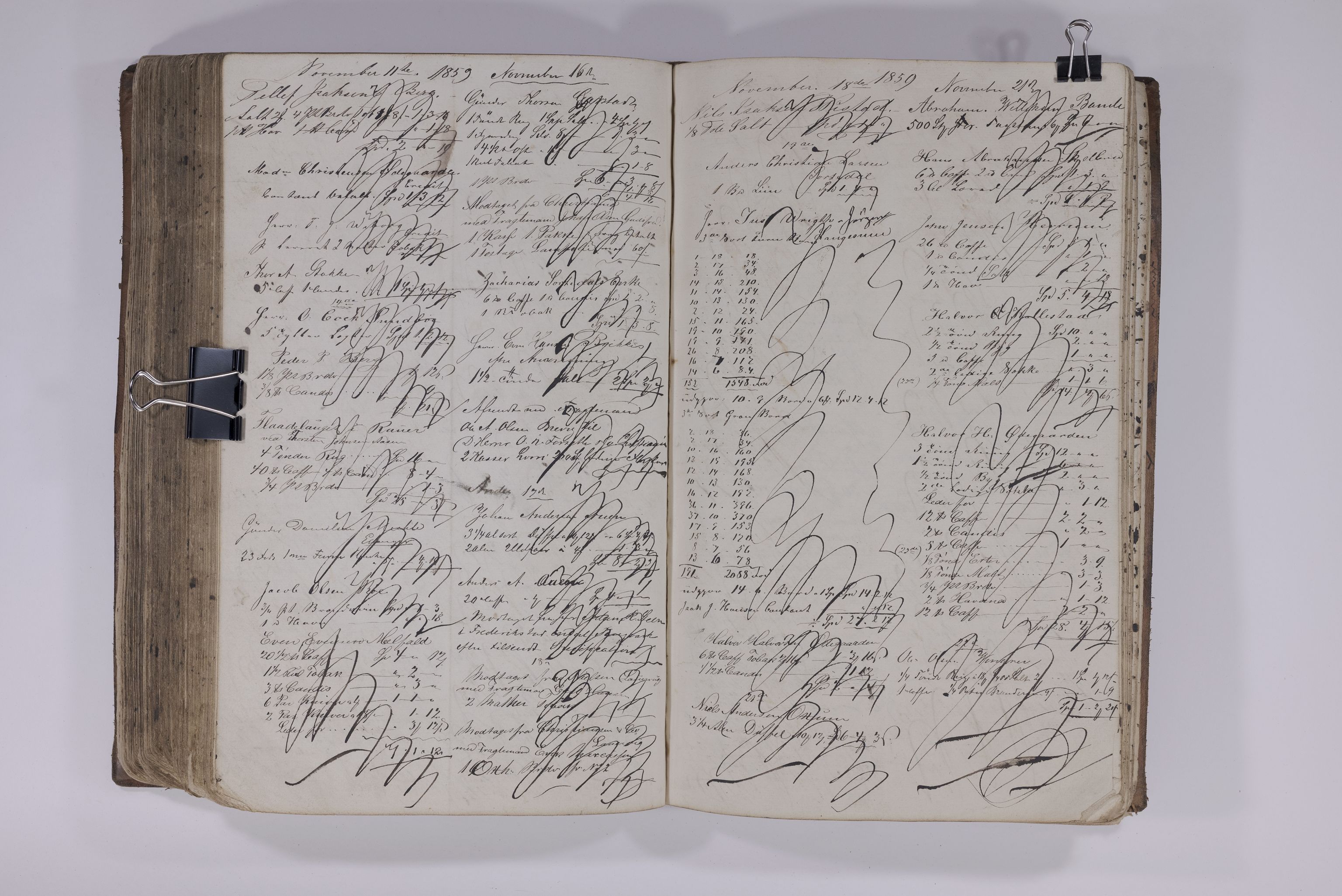 Blehr/ Kjellestad, TEMU/TGM-A-1212/R/Rc/L0006: Journal, 1853-1861, p. 288