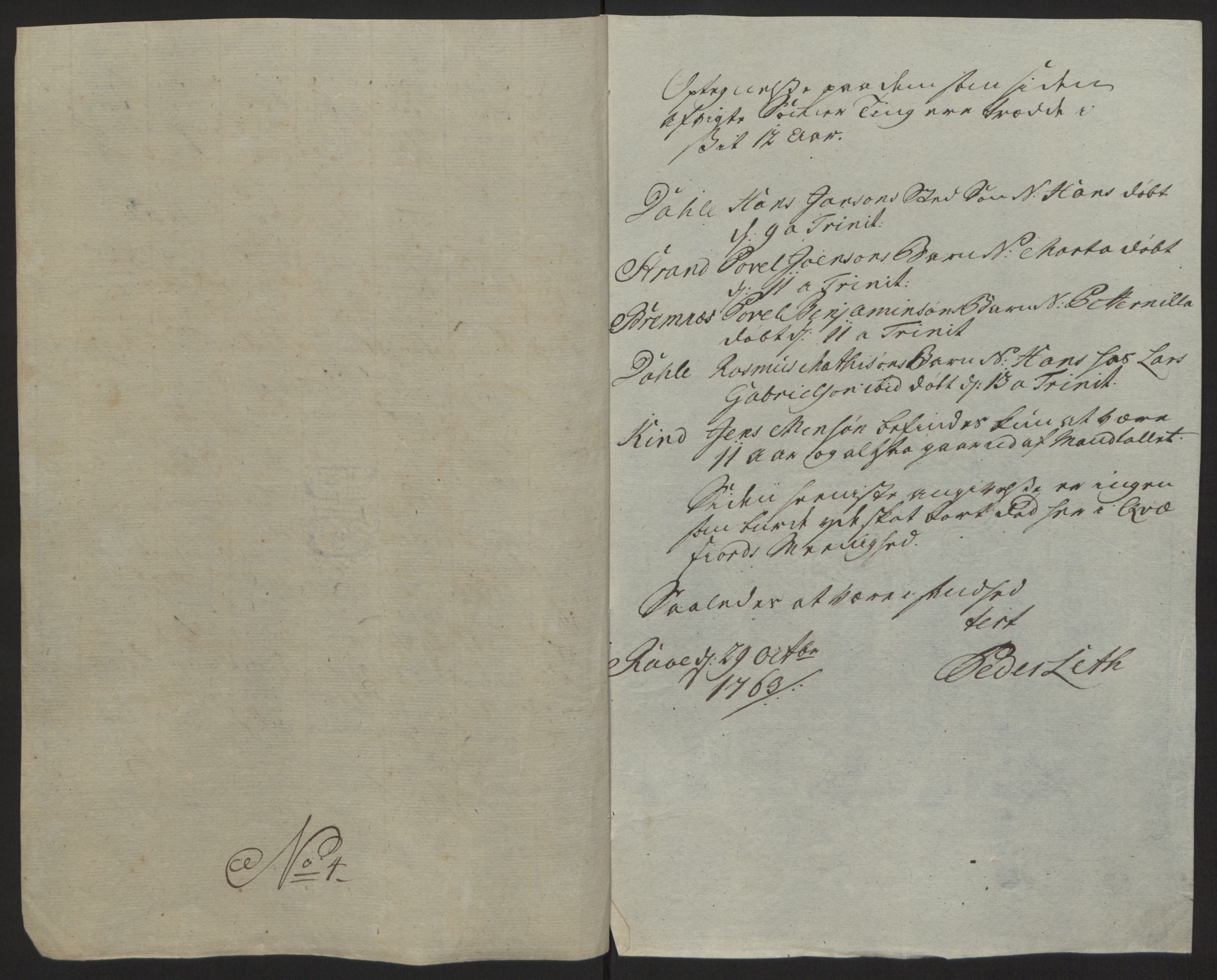 Rentekammeret inntil 1814, Reviderte regnskaper, Fogderegnskap, AV/RA-EA-4092/R68/L4845: Ekstraskatten Senja og Troms, 1762-1765, p. 202