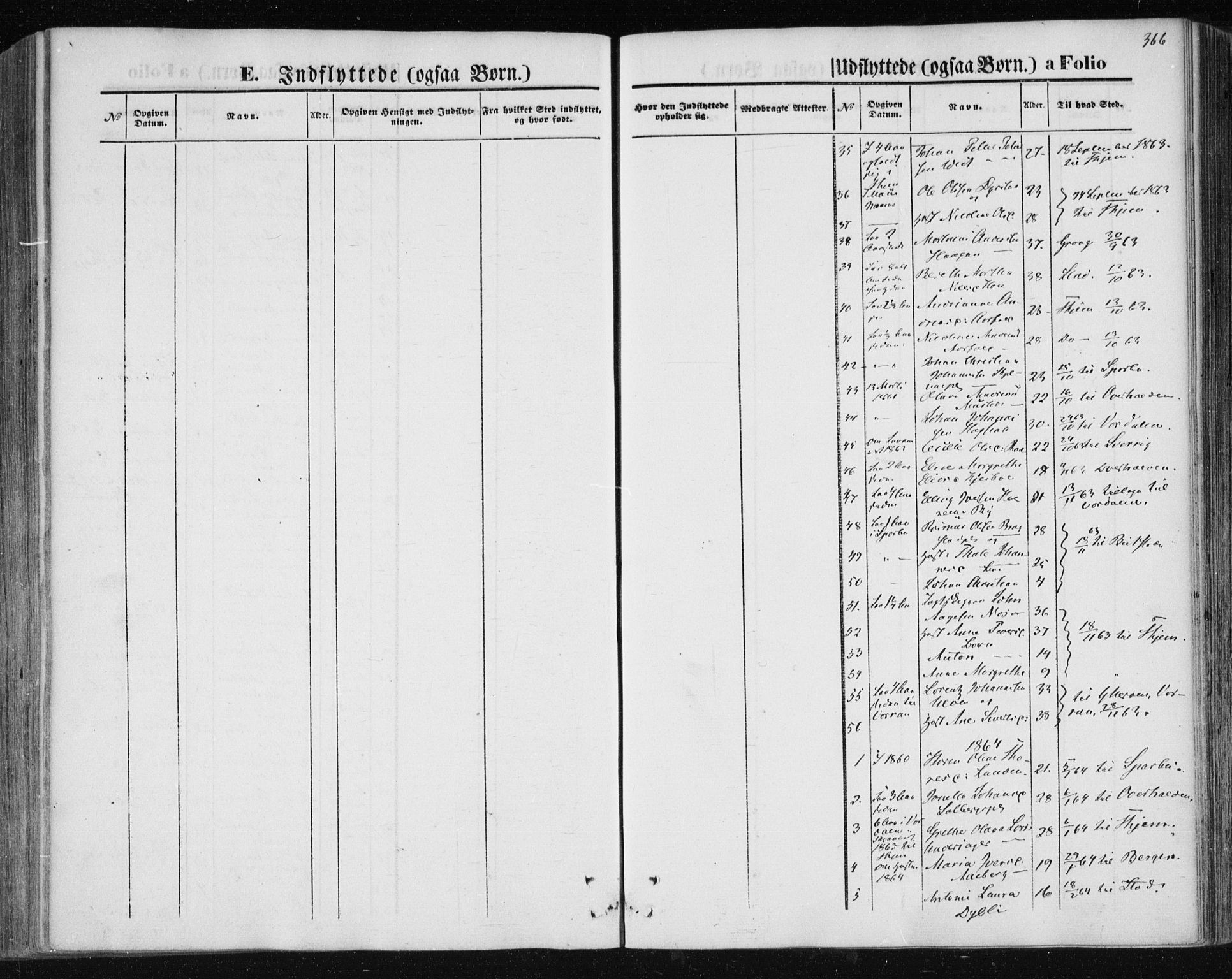 Ministerialprotokoller, klokkerbøker og fødselsregistre - Nord-Trøndelag, SAT/A-1458/730/L0283: Parish register (official) no. 730A08, 1855-1865, p. 366