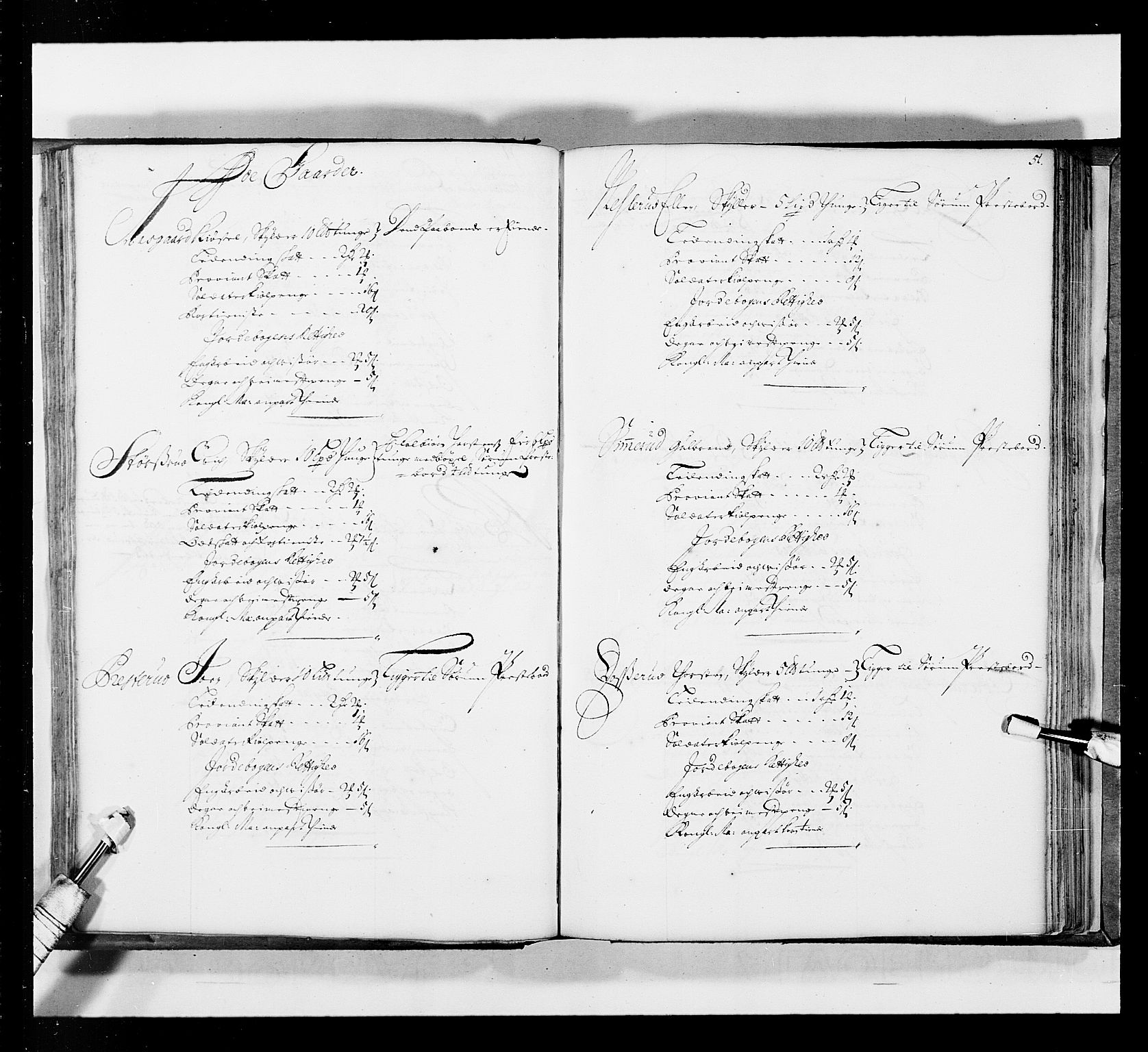 Stattholderembetet 1572-1771, AV/RA-EA-2870/Ek/L0035/0001: Jordebøker 1662-1720: / Matrikkel for Nedre Romerike, 1695, p. 50b-51a