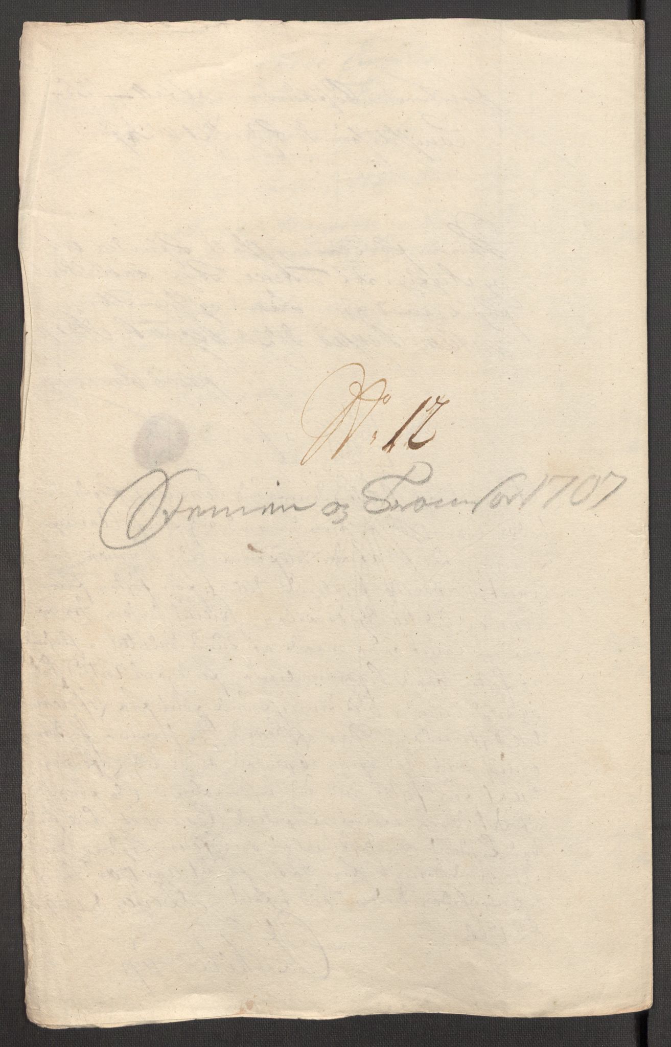 Rentekammeret inntil 1814, Reviderte regnskaper, Fogderegnskap, AV/RA-EA-4092/R68/L4756: Fogderegnskap Senja og Troms, 1705-1707, p. 333