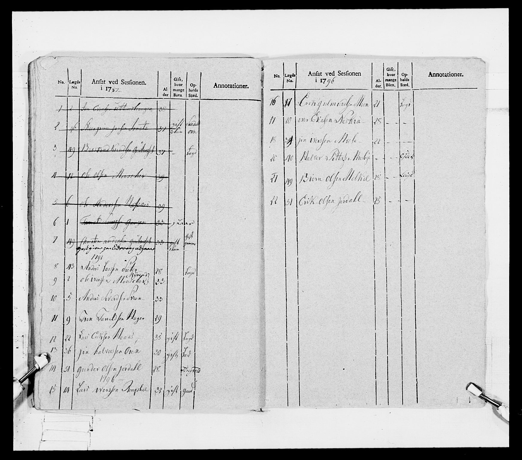 Generalitets- og kommissariatskollegiet, Det kongelige norske kommissariatskollegium, AV/RA-EA-5420/E/Eh/L0080: 2. Trondheimske nasjonale infanteriregiment, 1792-1800, p. 94