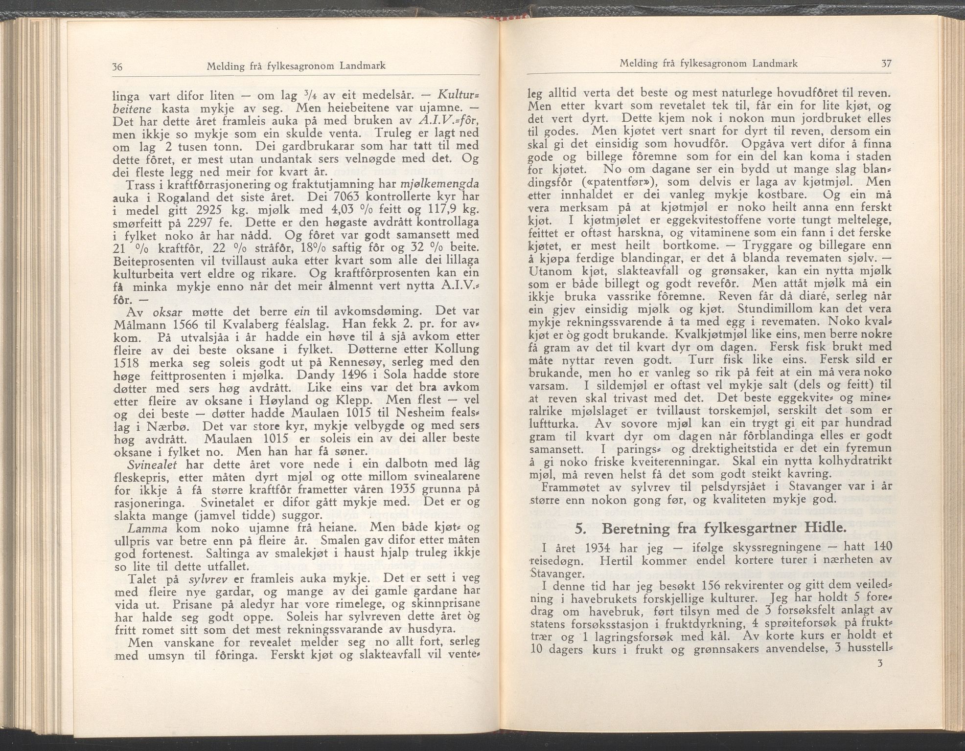 Rogaland fylkeskommune - Fylkesrådmannen , IKAR/A-900/A/Aa/Aaa/L0054: Møtebok , 1935, p. 36-37