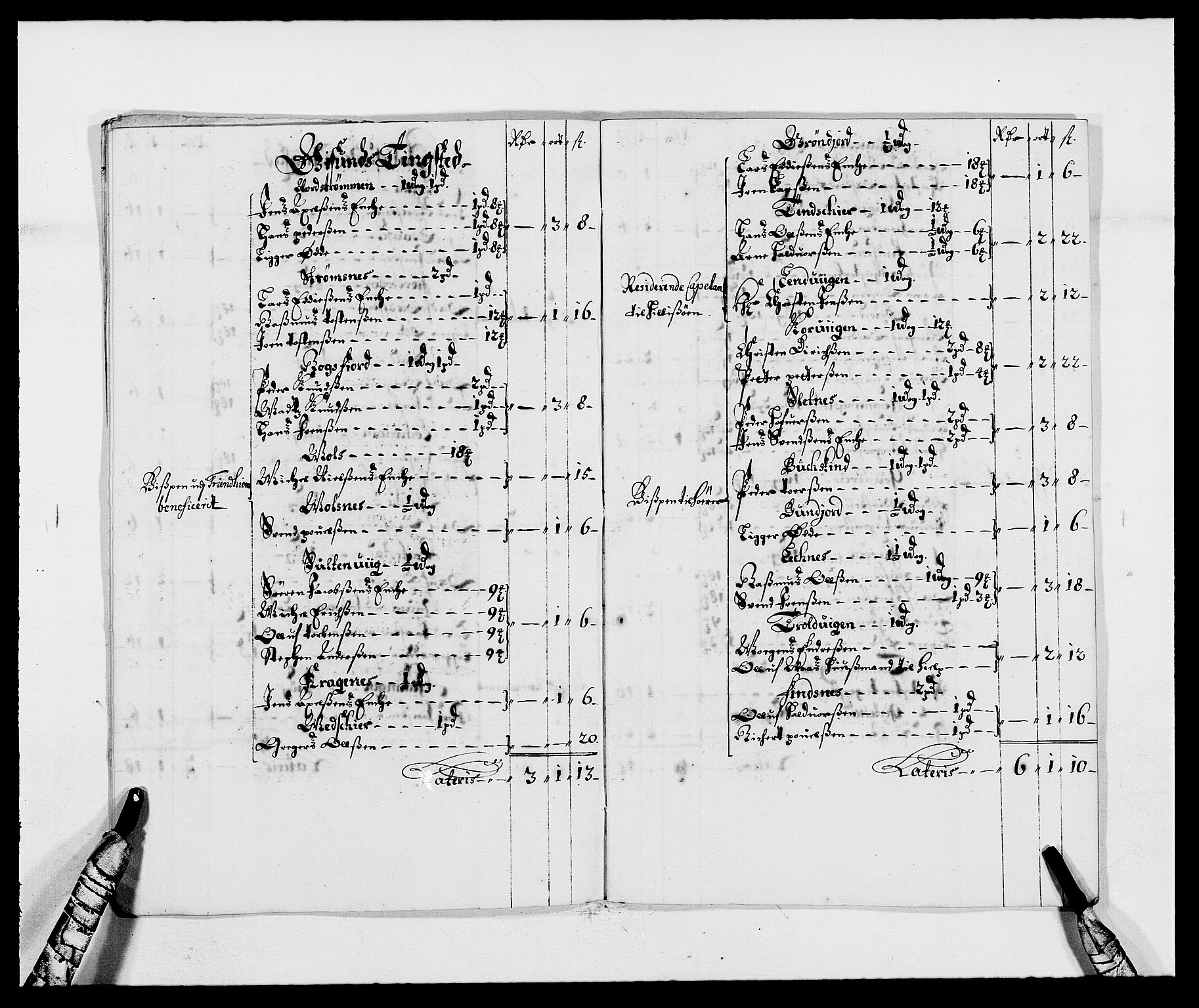 Rentekammeret inntil 1814, Reviderte regnskaper, Fogderegnskap, RA/EA-4092/R68/L4752: Fogderegnskap Senja og Troms, 1691-1693, p. 334