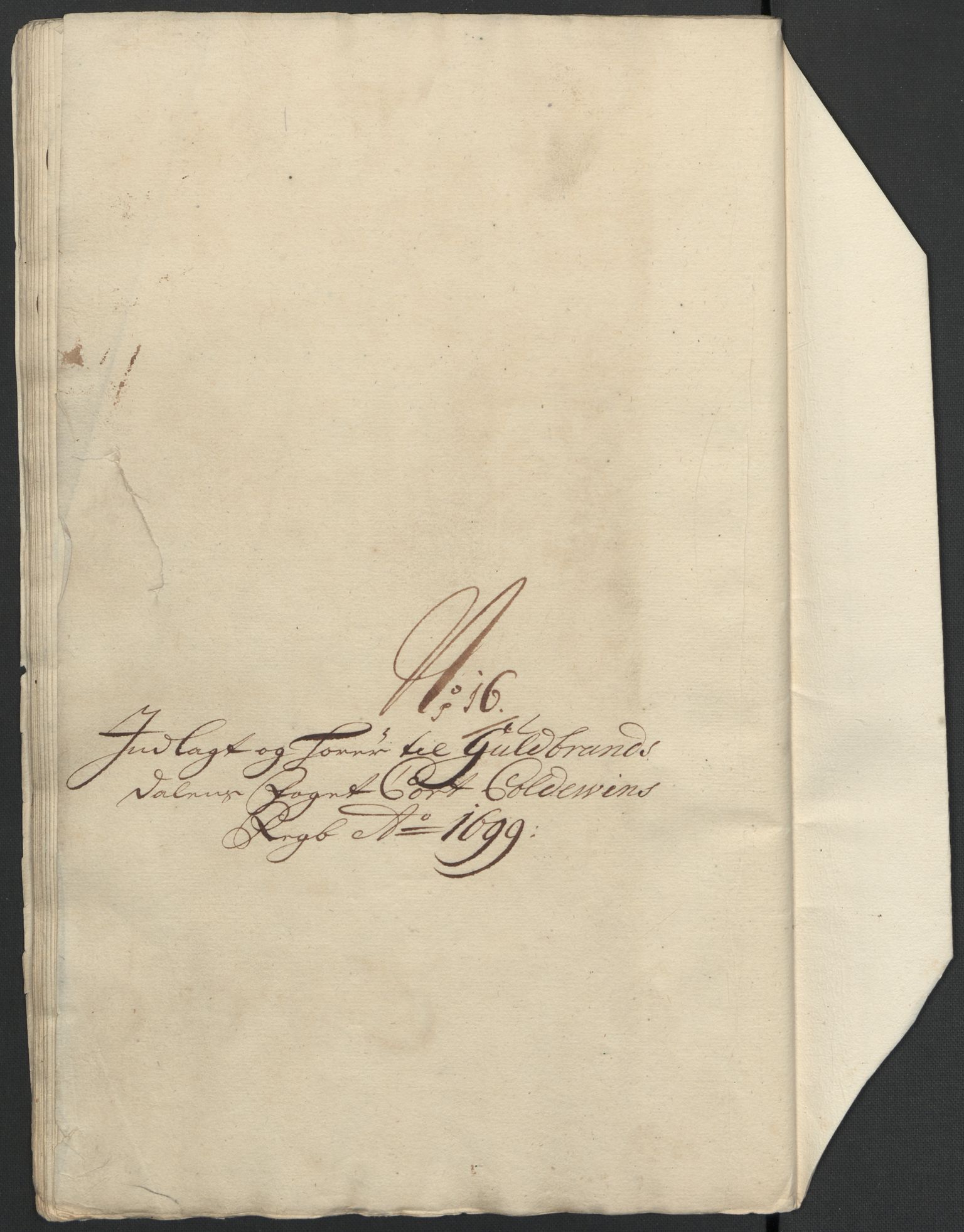 Rentekammeret inntil 1814, Reviderte regnskaper, Fogderegnskap, AV/RA-EA-4092/R17/L1172: Fogderegnskap Gudbrandsdal, 1699, p. 221