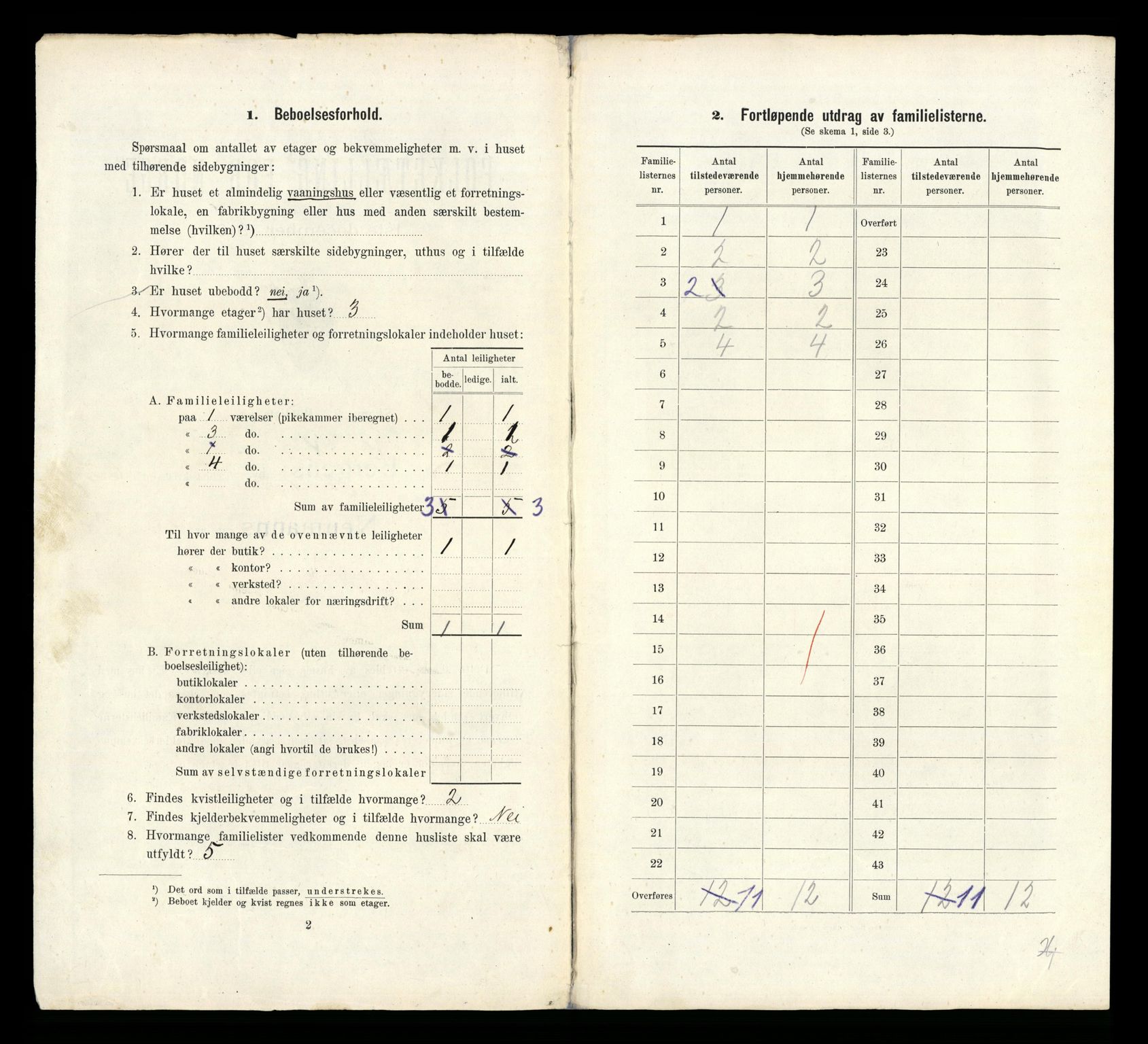 RA, 1910 census for Bergen, 1910, p. 20958