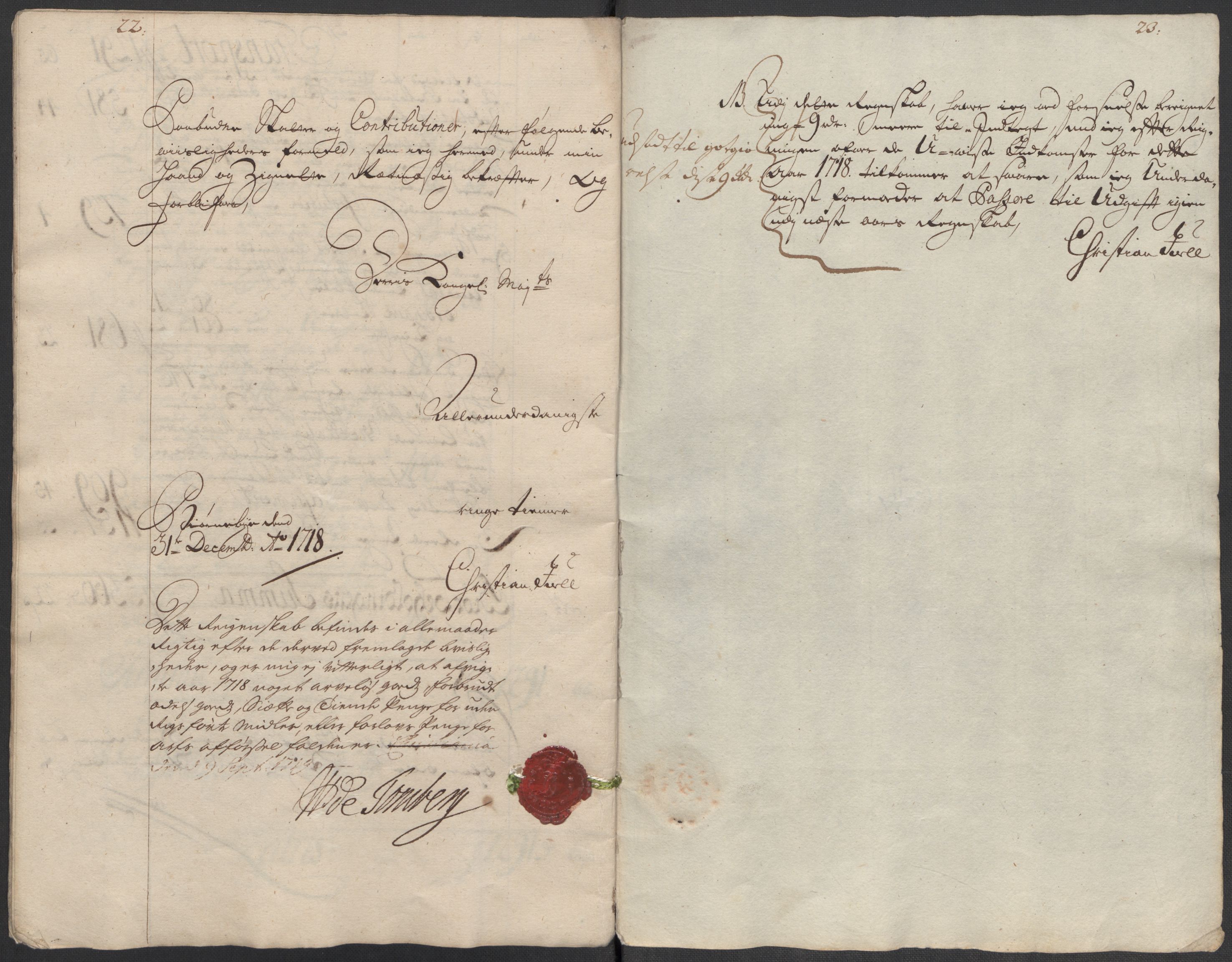 Rentekammeret inntil 1814, Reviderte regnskaper, Fogderegnskap, AV/RA-EA-4092/R13/L0857: Fogderegnskap Solør, Odal og Østerdal, 1718, p. 14