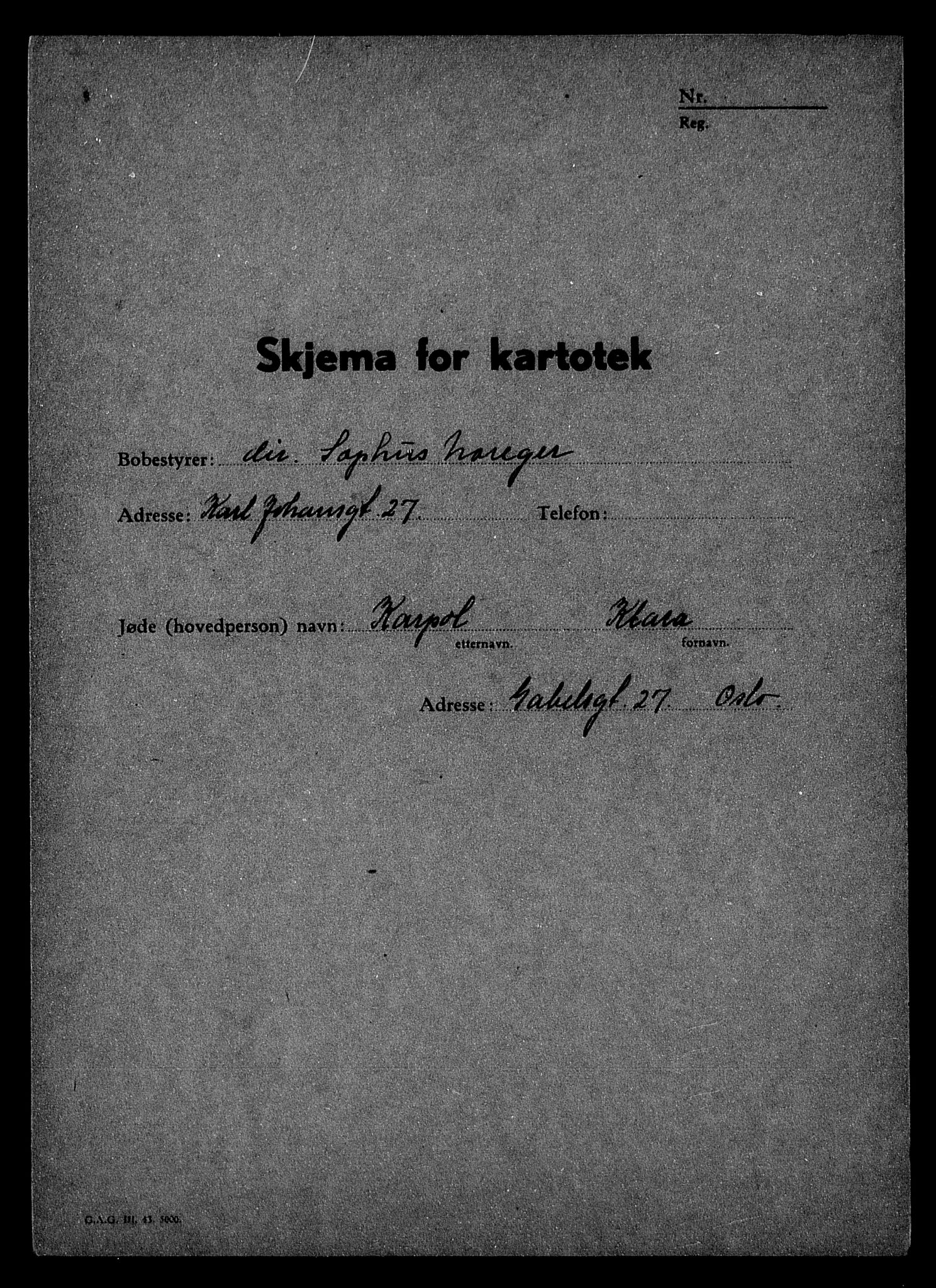 Justisdepartementet, Tilbakeføringskontoret for inndratte formuer, RA/S-1564/H/Hc/Hcc/L0949: --, 1945-1947, p. 451