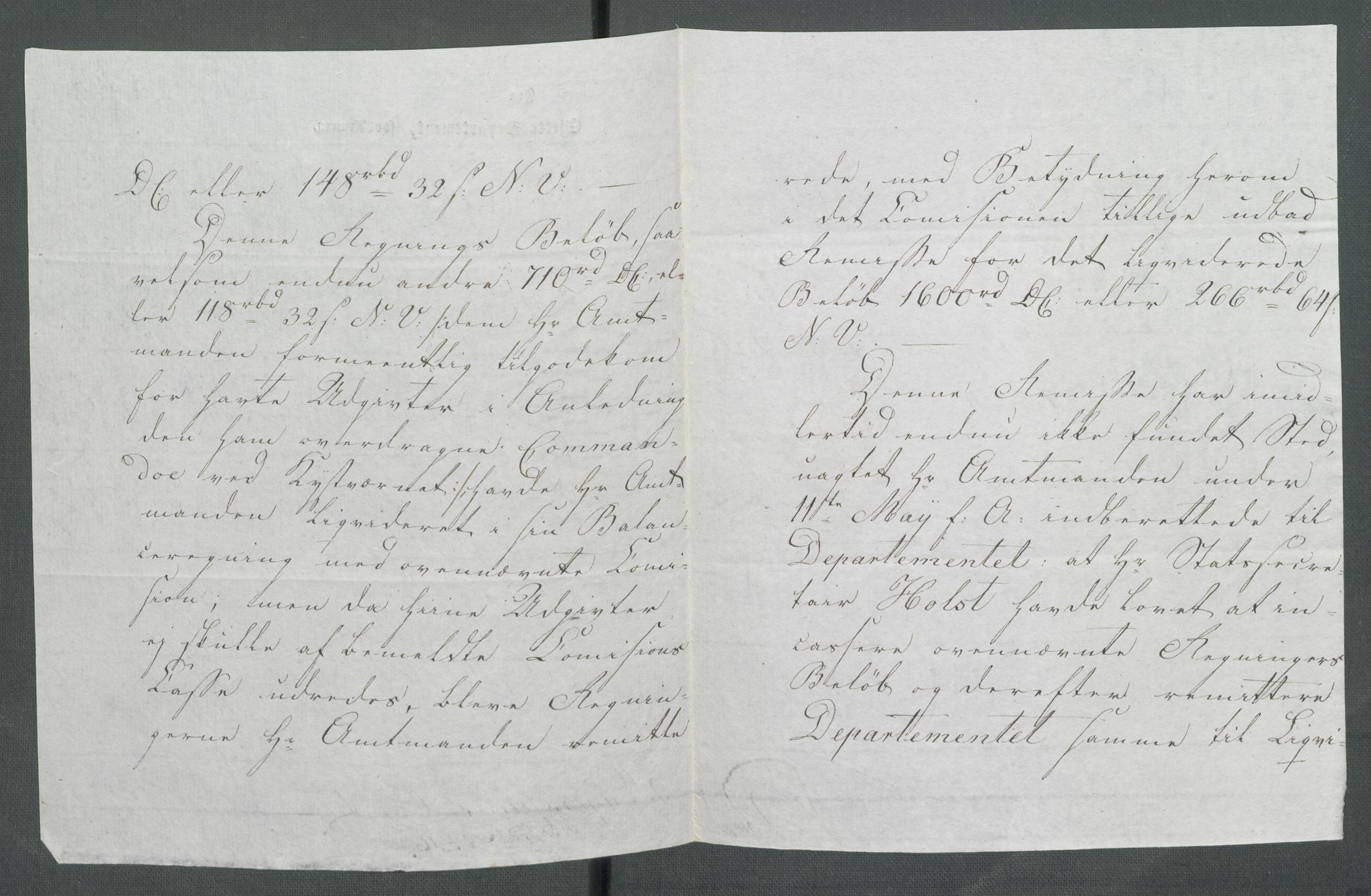 5. departement for finans-, handels- og tollfaget, AV/RA-S-3893/C/Cb/L0014: Regninger fra Riksforsamlingens deputerede, 1814, p. 161