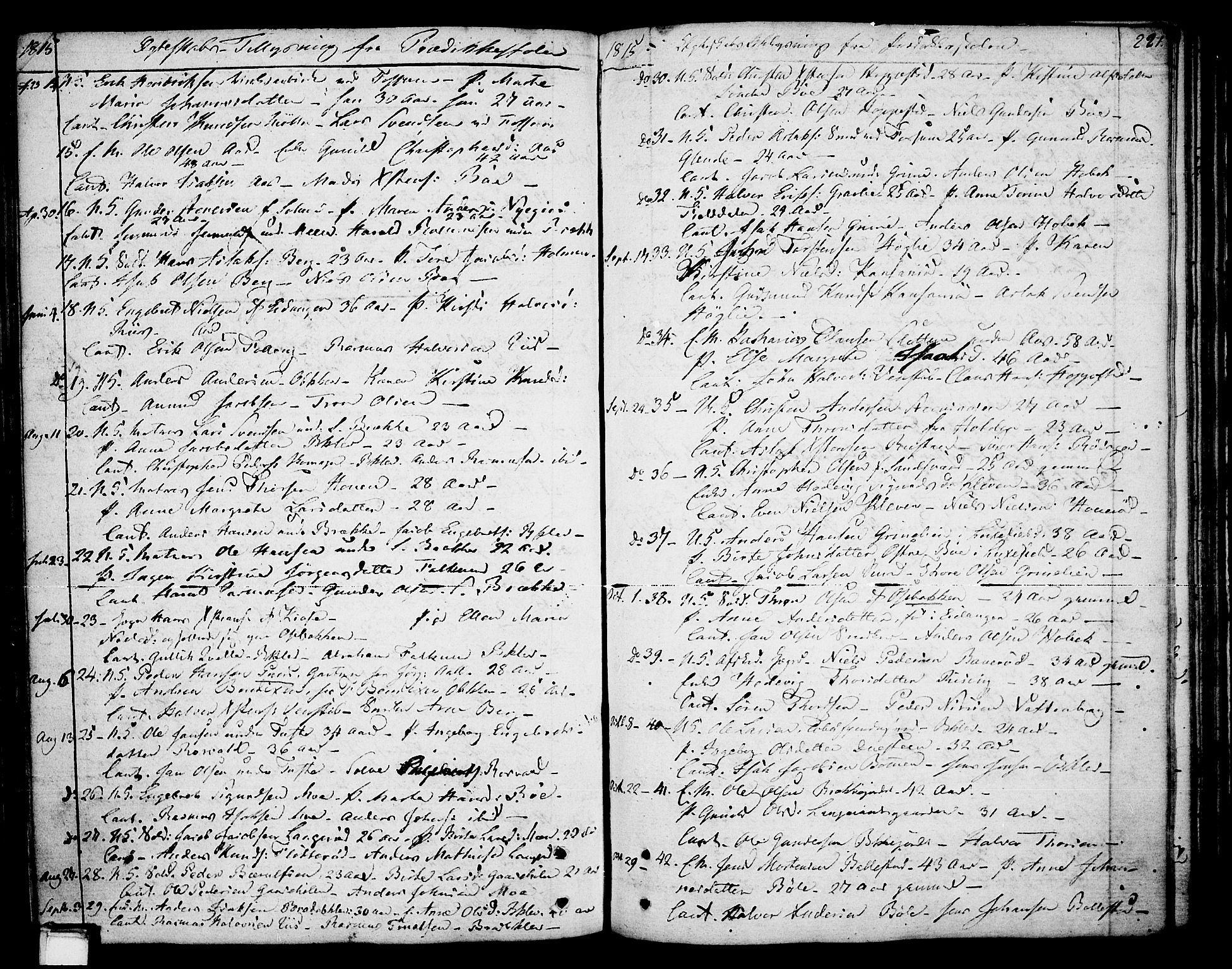 Gjerpen kirkebøker, SAKO/A-265/F/Fa/L0003: Parish register (official) no. I 3, 1796-1814, p. 221