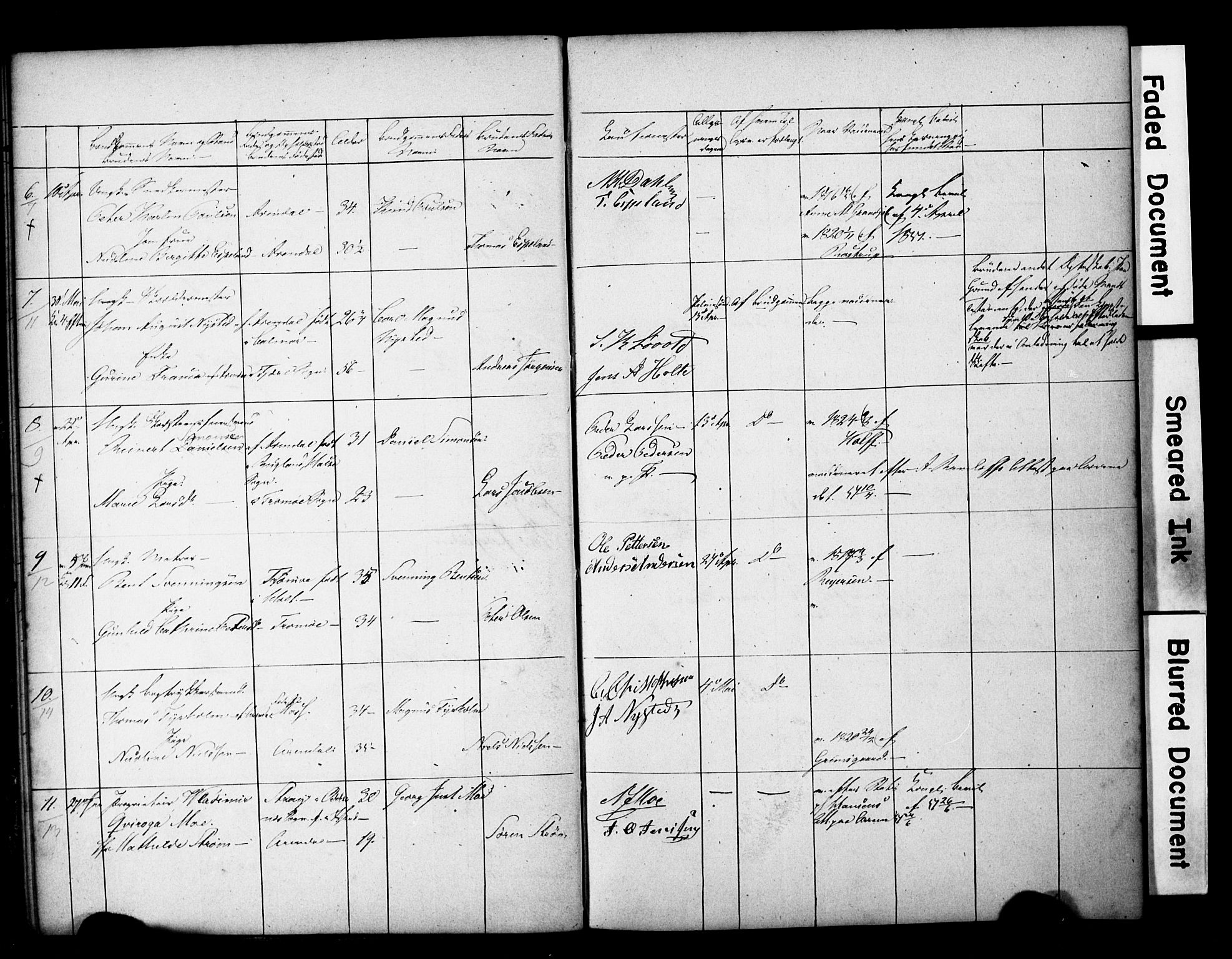 Arendal sokneprestkontor, Trefoldighet, AV/SAK-1111-0040/F/Fe/L0002: Banns register no. A VI 2, 1847-1871