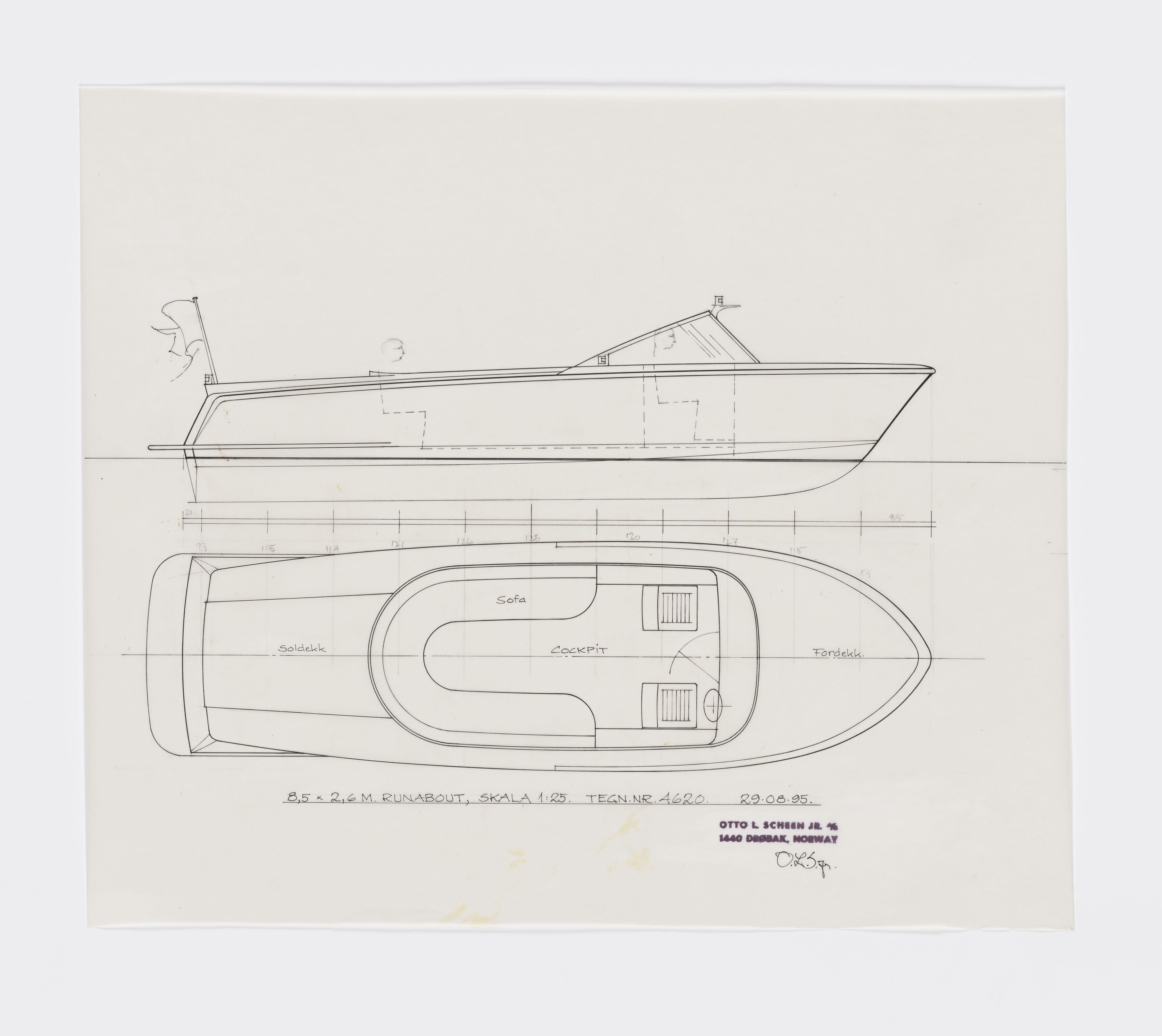 Furuholmen & Scheen, AFM/OM-1003/T/Ta/L0020/0003: Runabout / Scheen, 1972-1995