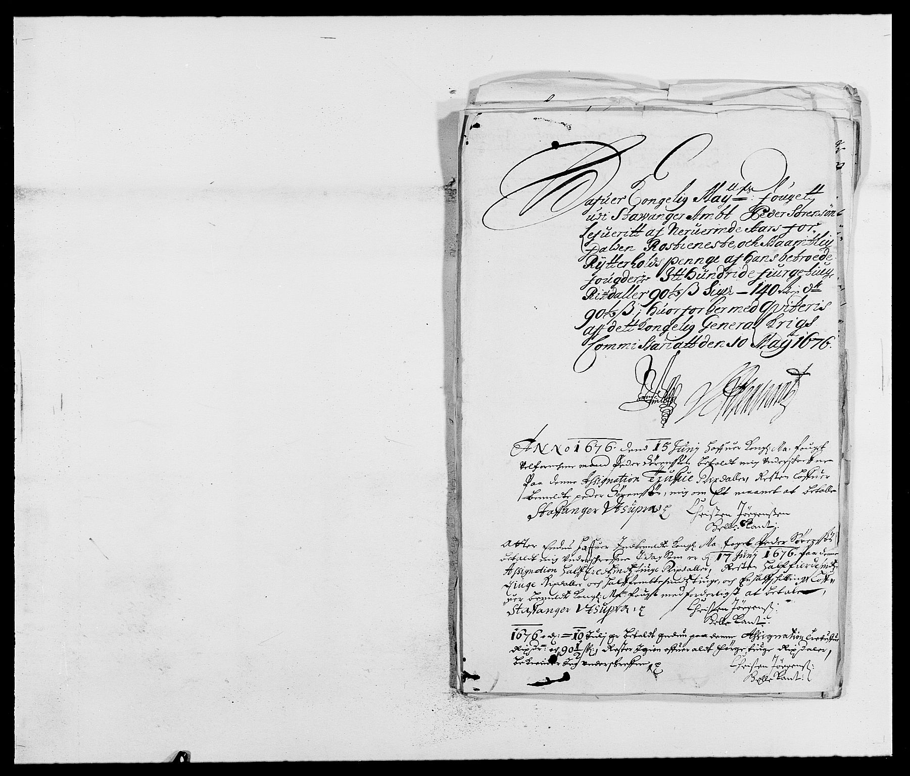 Rentekammeret inntil 1814, Reviderte regnskaper, Fogderegnskap, AV/RA-EA-4092/R46/L2716: Fogderegnskap Jæren og Dalane, 1676, p. 320
