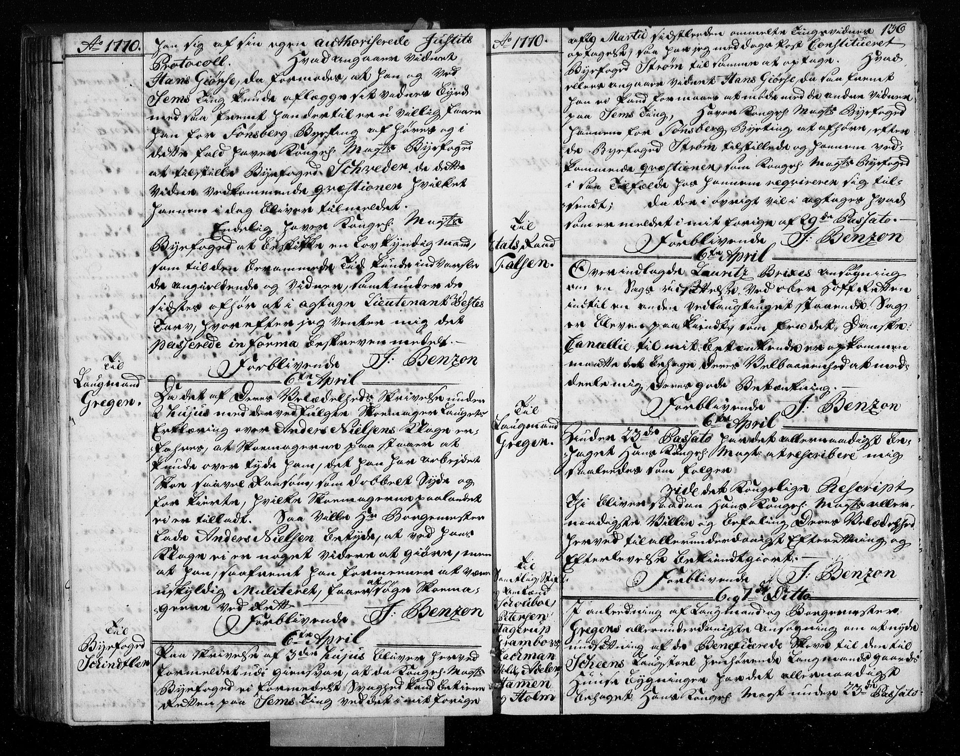 Stattholderembetet 1572-1771, AV/RA-EA-2870/Bf/L0008: Stattholderprotokoll (allmenn kopibok), 1769-1770, p. 135b-136a