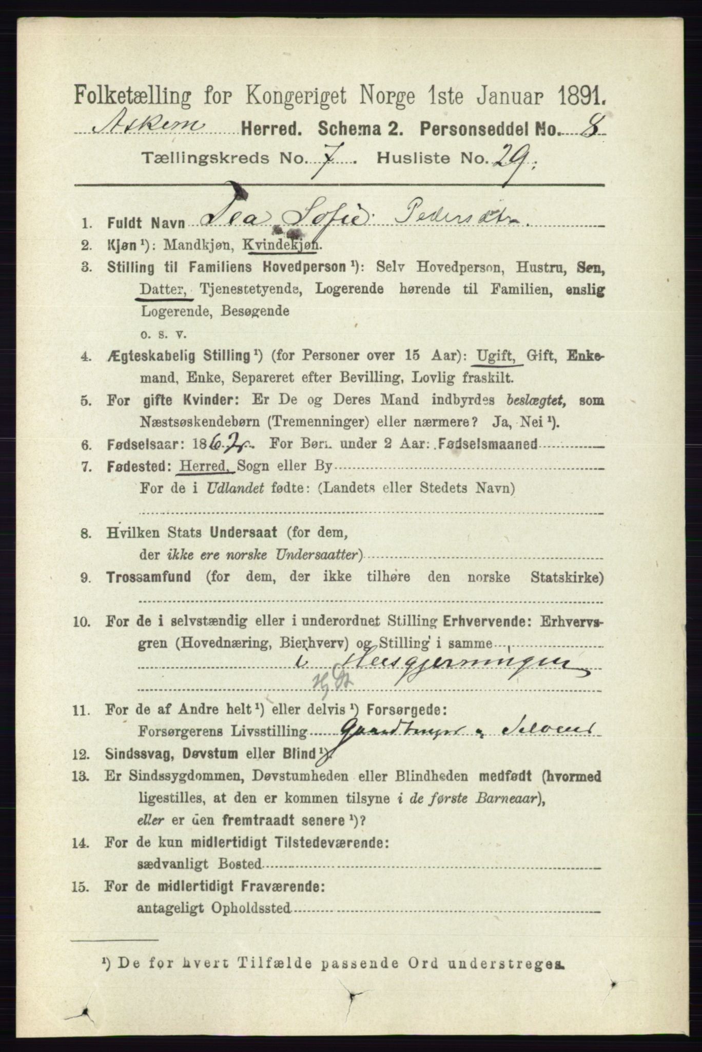 RA, 1891 census for 0124 Askim, 1891, p. 1182