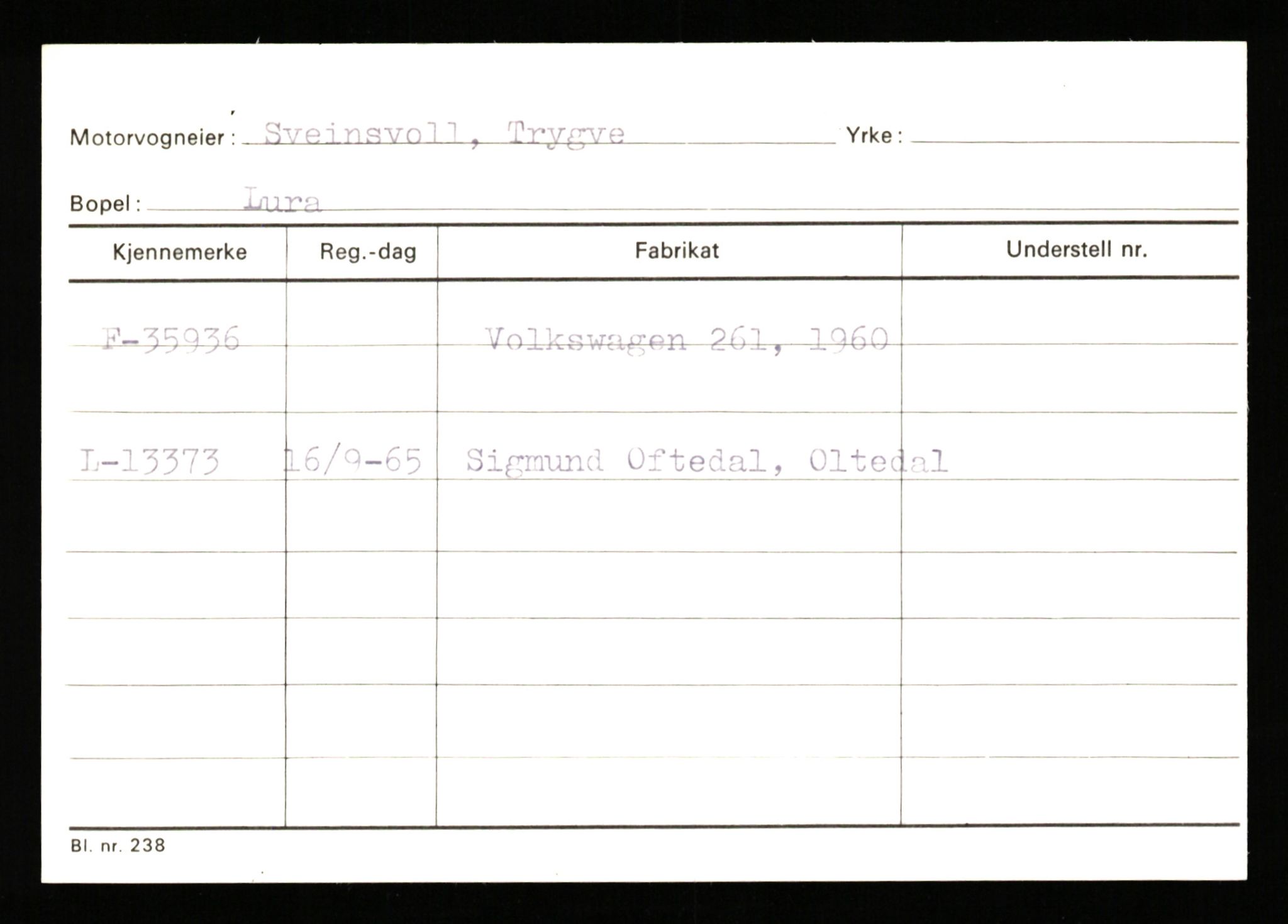 Stavanger trafikkstasjon, AV/SAST-A-101942/0/G/L0006: Registreringsnummer: 34250 - 49007, 1930-1971, p. 507