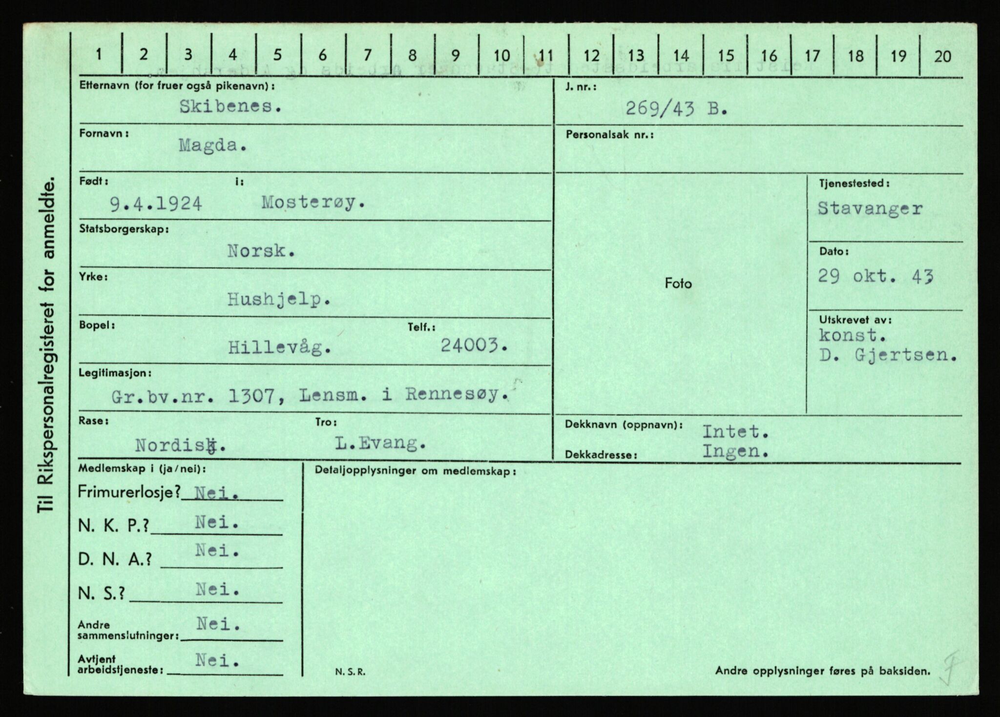 Statspolitiet - Hovedkontoret / Osloavdelingen, AV/RA-S-1329/C/Ca/L0014: Seterlien - Svartås, 1943-1945, p. 955