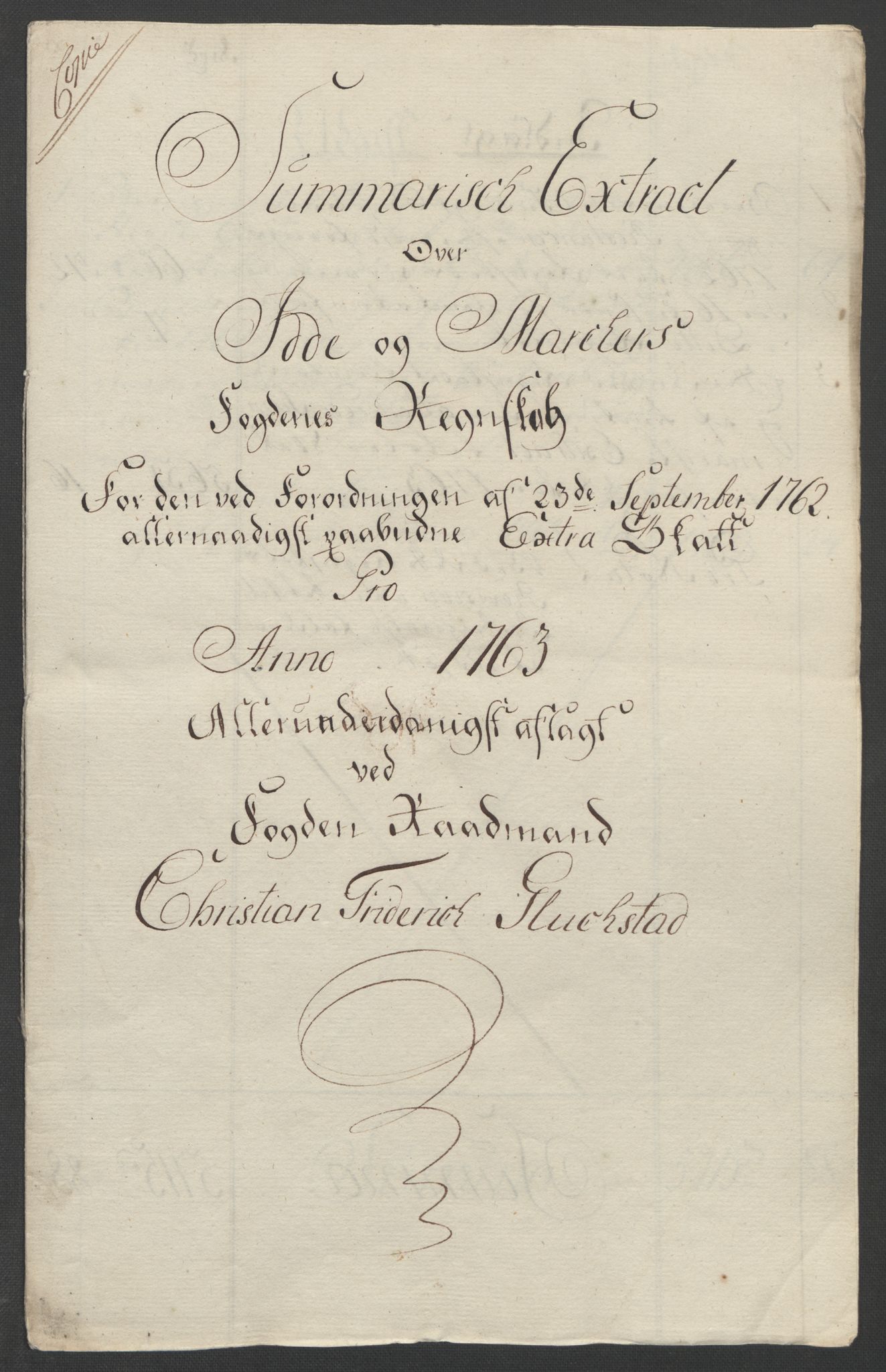 Rentekammeret inntil 1814, Reviderte regnskaper, Fogderegnskap, AV/RA-EA-4092/R01/L0097: Ekstraskatten Idd og Marker, 1756-1767, p. 119