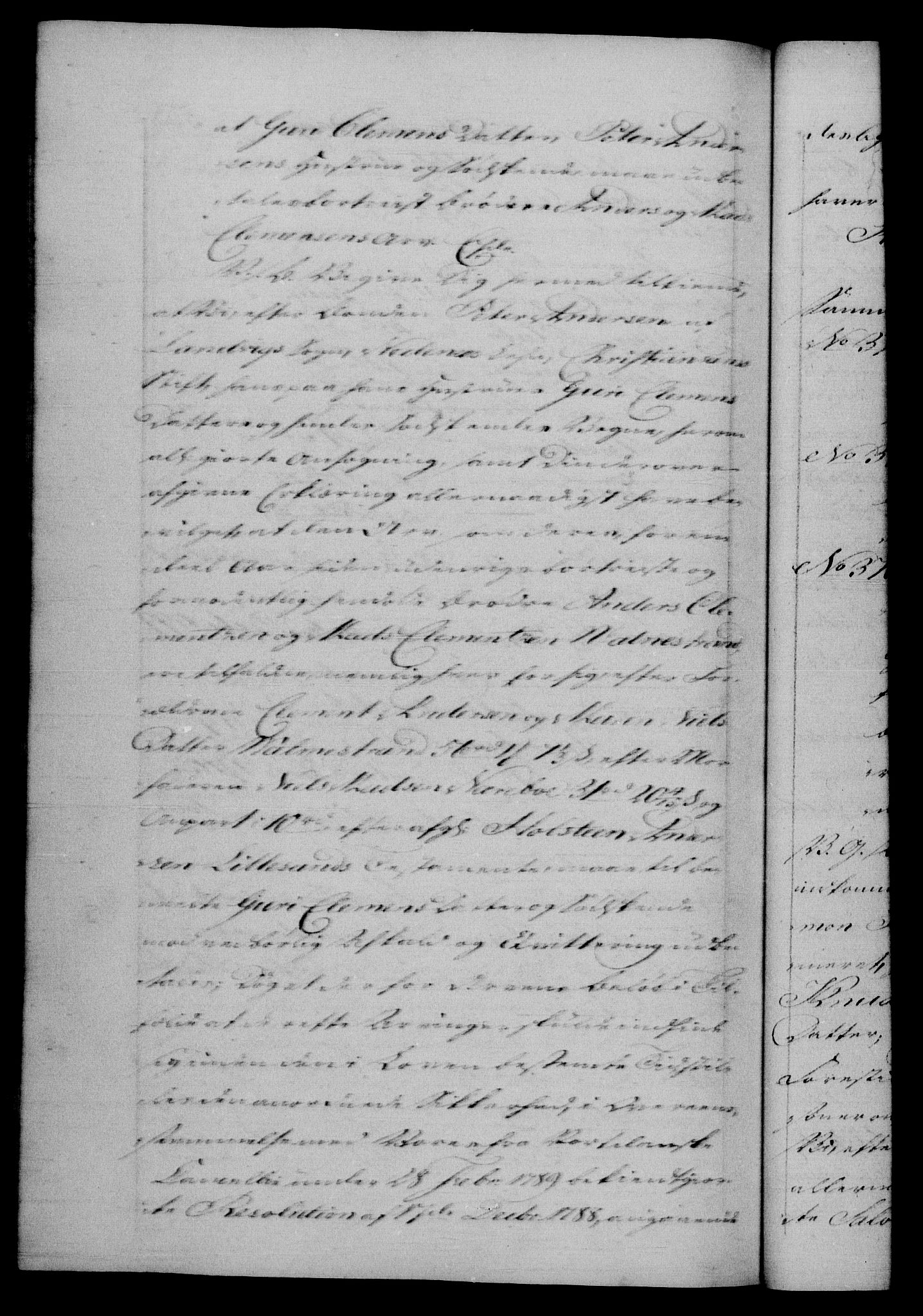Danske Kanselli 1572-1799, AV/RA-EA-3023/F/Fc/Fca/Fcab/L0046: Norske tegnelser, 1797-1799, p. 533b