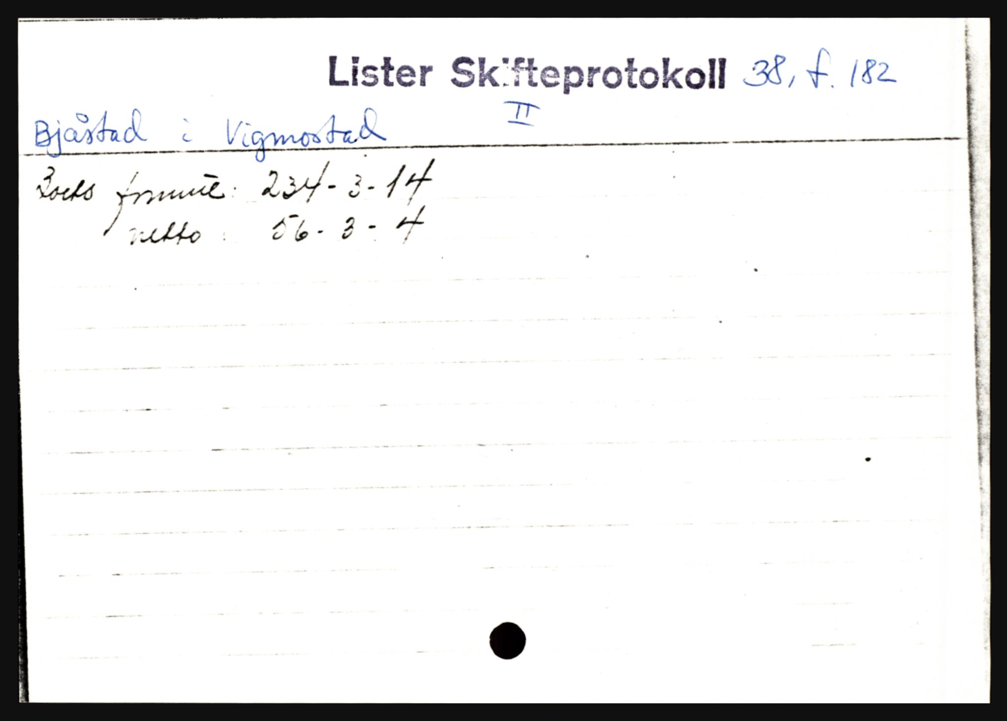 Lister sorenskriveri, AV/SAK-1221-0003/H, p. 2735