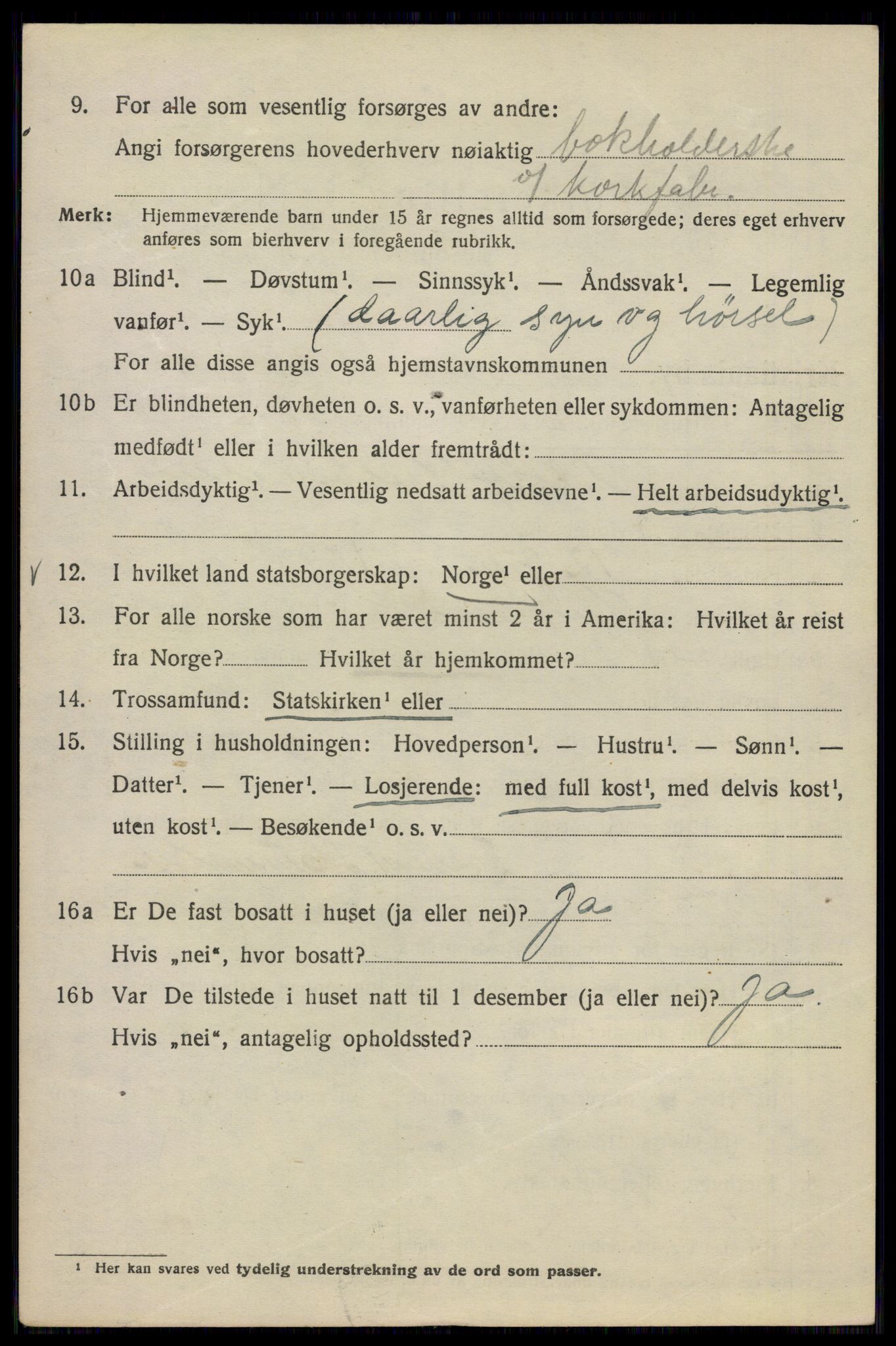 SAO, 1920 census for Kristiania, 1920, p. 566076