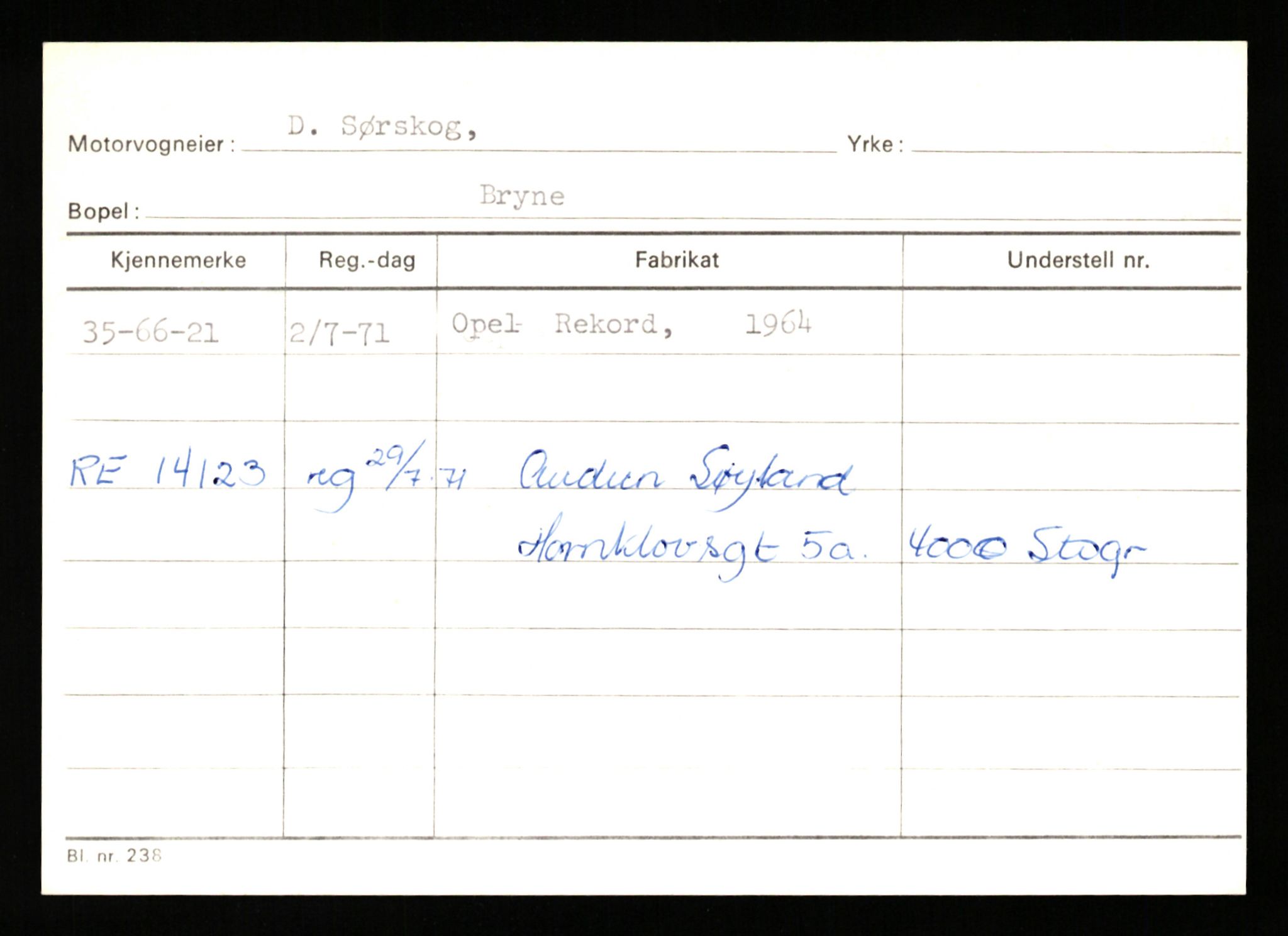 Stavanger trafikkstasjon, AV/SAST-A-101942/0/G/L0011: Registreringsnummer: 240000 - 363477, 1930-1971, p. 3175