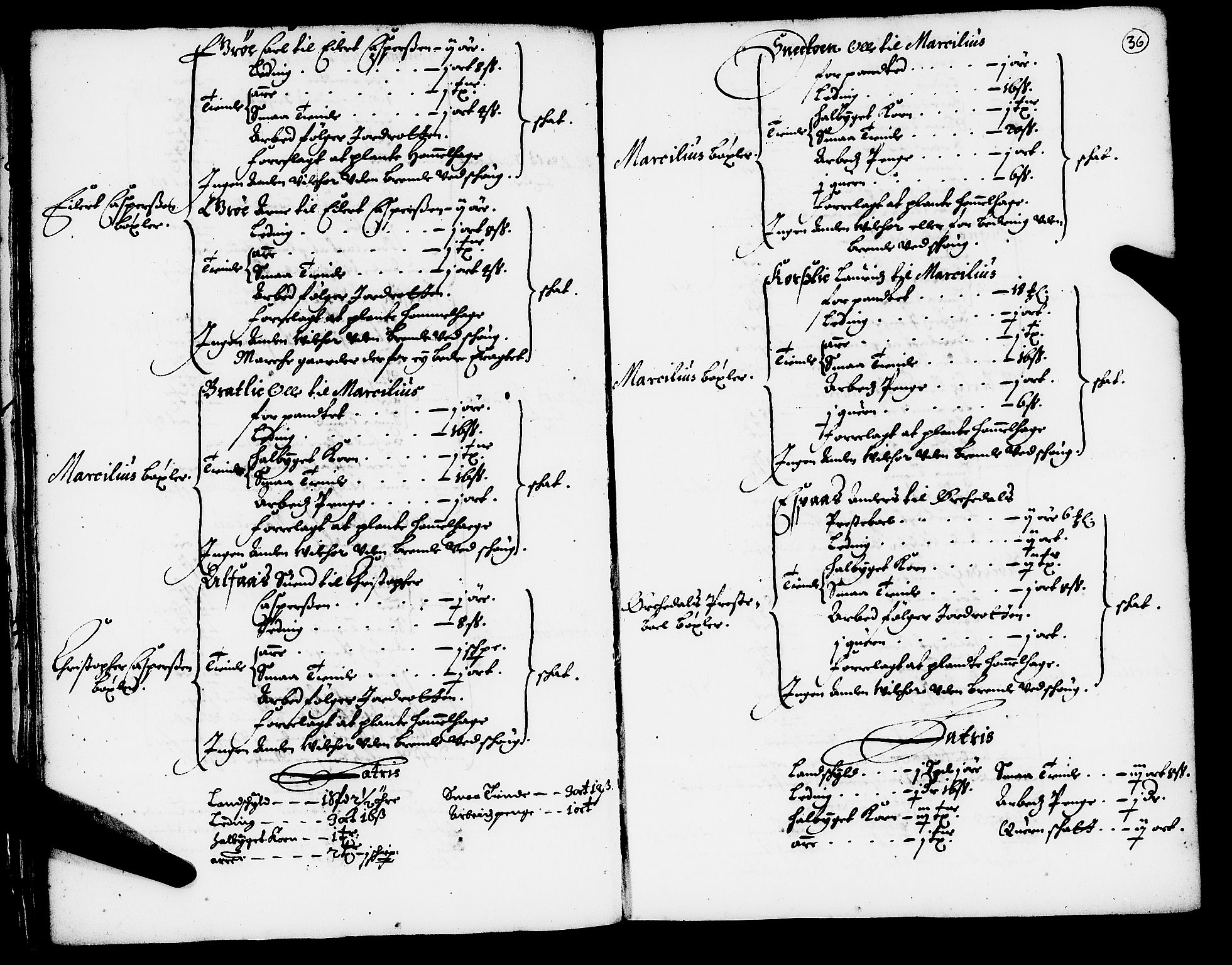 Rentekammeret inntil 1814, Realistisk ordnet avdeling, AV/RA-EA-4070/N/Nb/Nba/L0050: Orkdal fogderi, 1666, p. 35b-36a