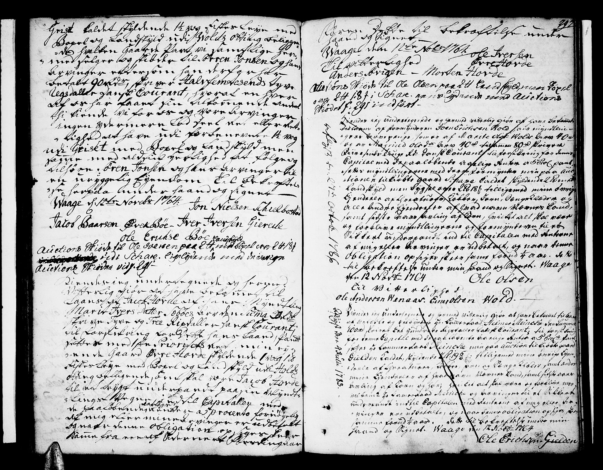 Romsdal sorenskriveri, SAT/A-4149/1/2/2C/L0003: Mortgage book no. 3, 1747-1767, p. 297
