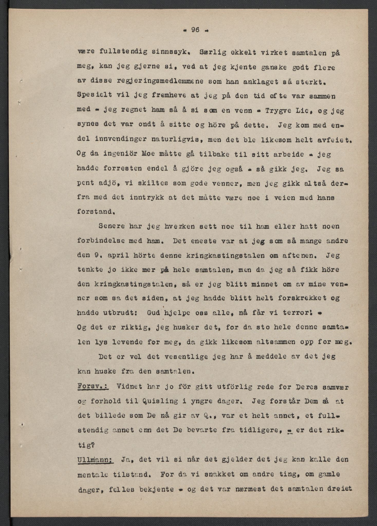 Landssvikarkivet, Oslo politikammer, AV/RA-S-3138-01/D/Da/L0003: Dnr. 29, 1945, p. 3320