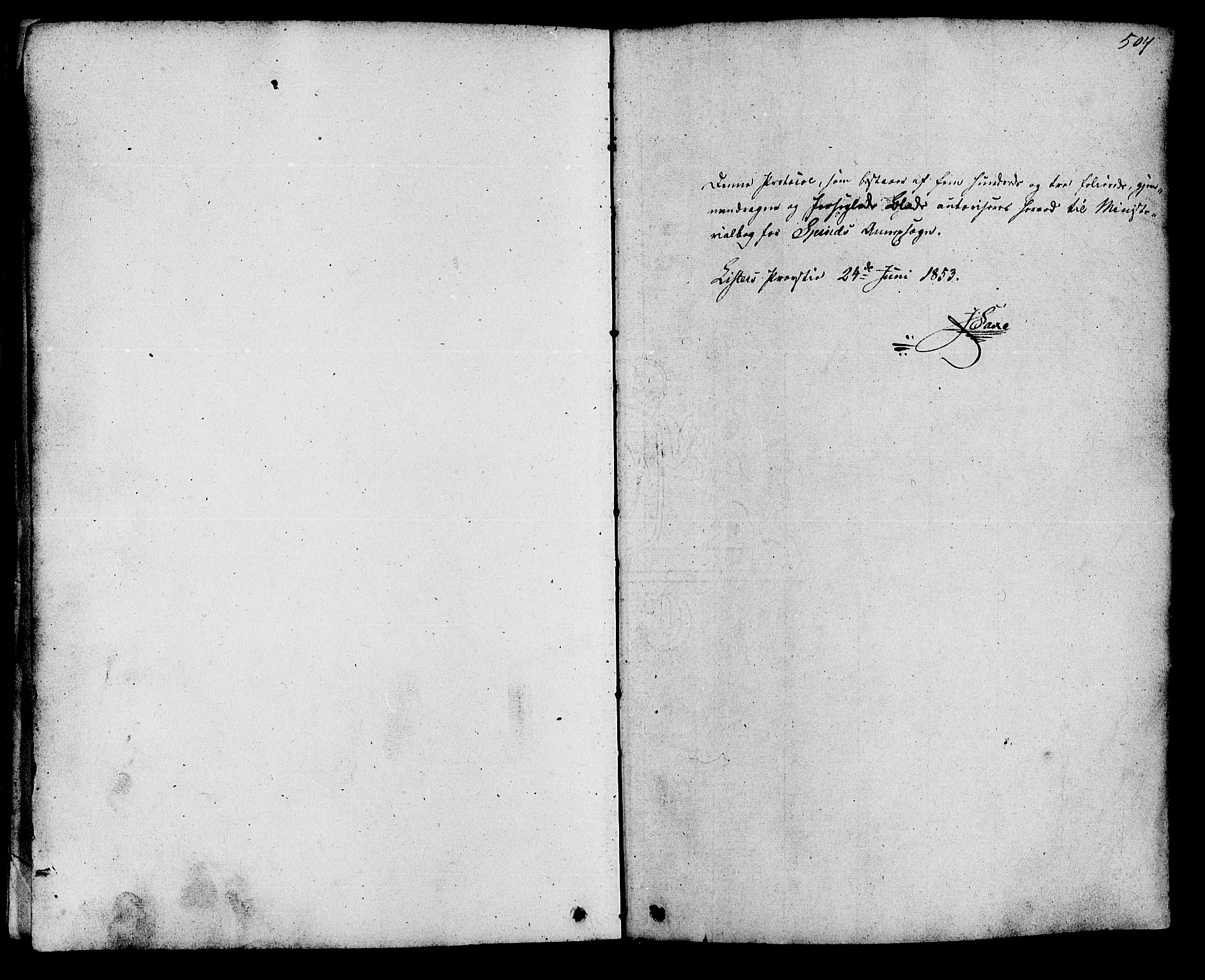 Herad sokneprestkontor, SAK/1111-0018/F/Fa/Fab/L0004: Parish register (official) no. A 4, 1853-1885, p. 504
