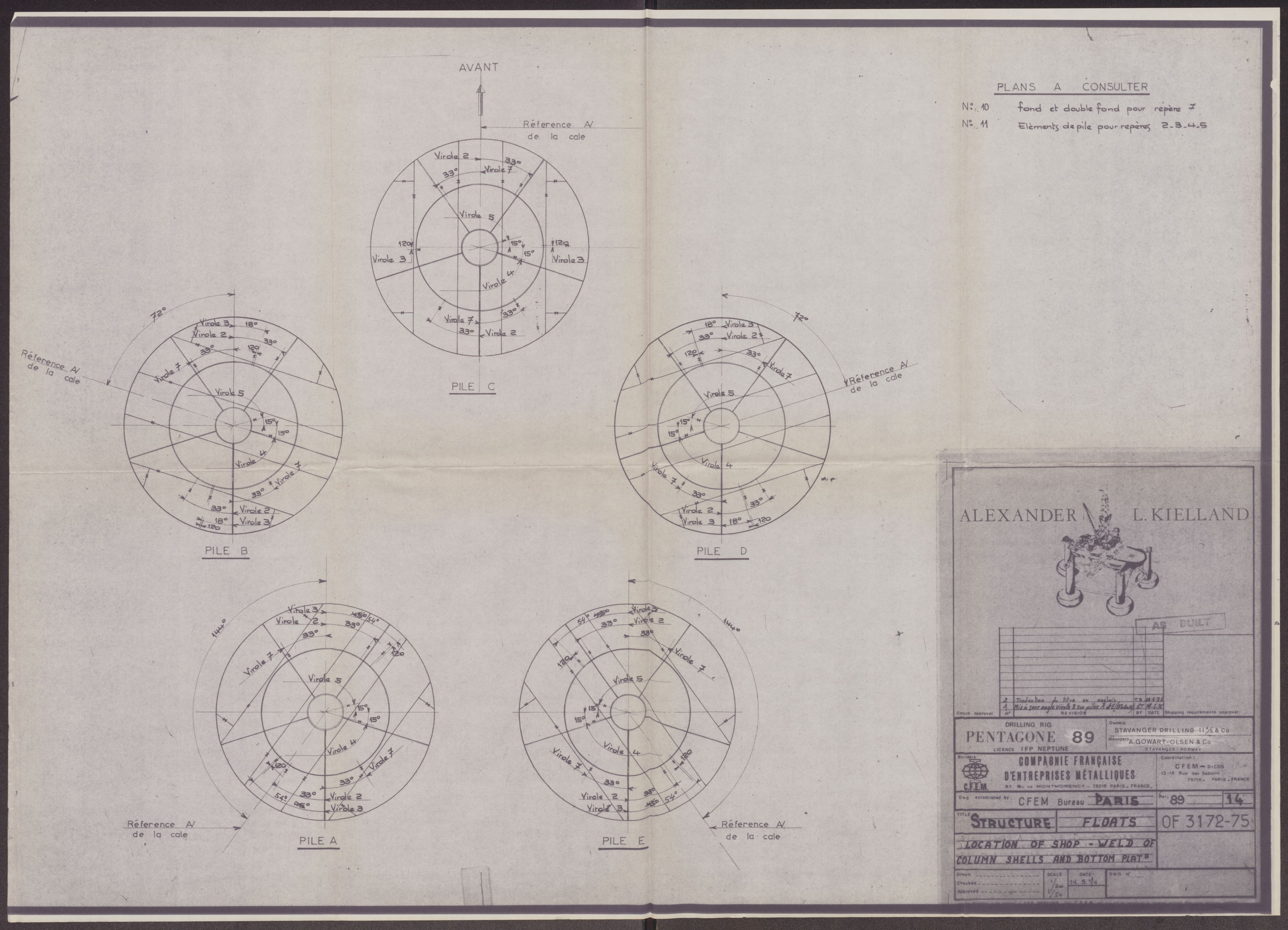 Justisdepartementet, Granskningskommisjonen ved Alexander Kielland-ulykken 27.3.1980, AV/RA-S-1165/D/L0008: D Forex Neptune (D9 av 9)/E CFEM (E12-E14 av 35), 1980-1981, p. 52