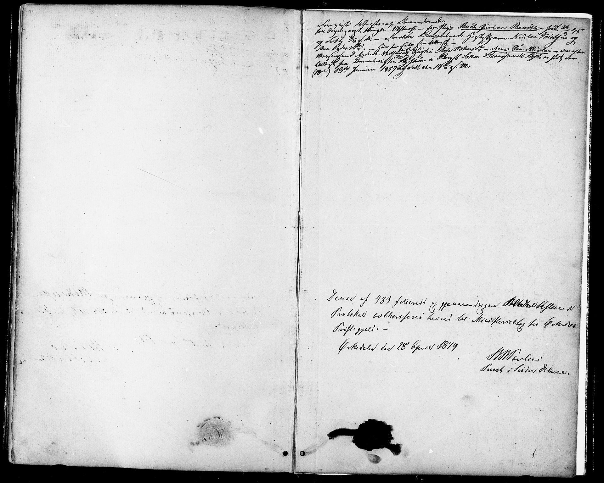 Ministerialprotokoller, klokkerbøker og fødselsregistre - Sør-Trøndelag, SAT/A-1456/668/L0807: Parish register (official) no. 668A07, 1870-1880